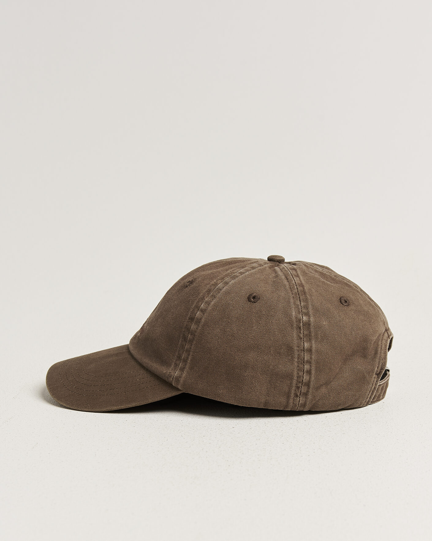 Homme | Bobs Et Casquettes | Stone Island | Brushed Cotton Gabardine Cap Umber