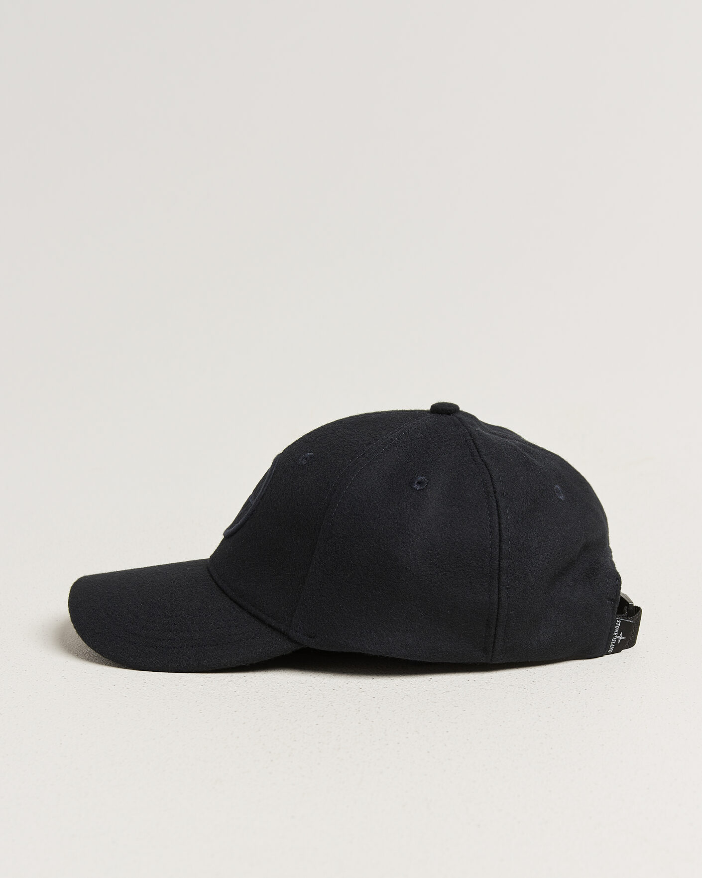 Homme | Bobs Et Casquettes | Stone Island | Wool/Nylon Flannel Cap Navy Blue
