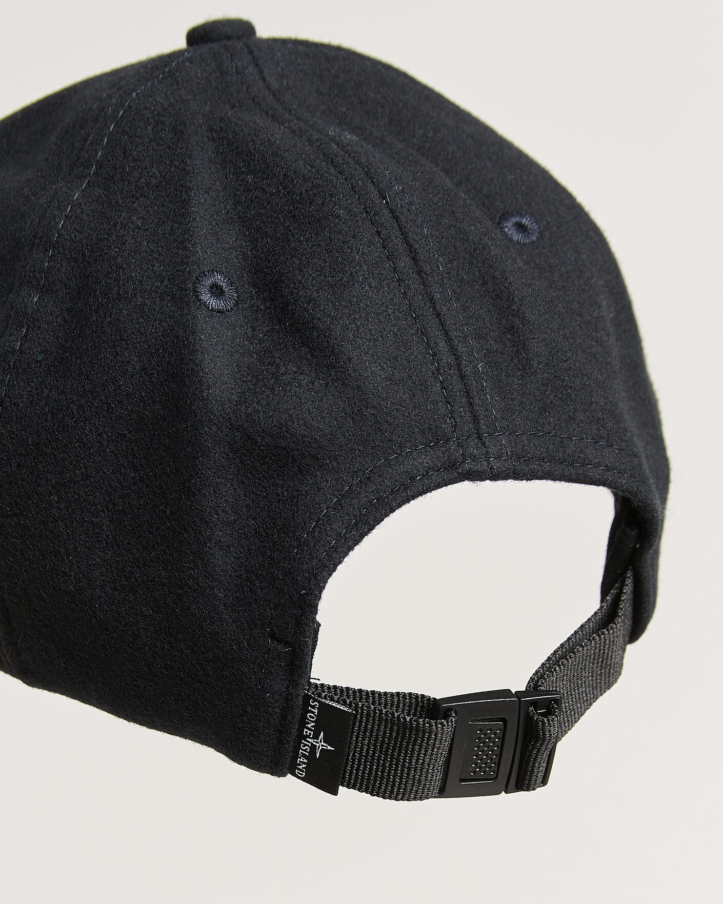 Homme | Bobs Et Casquettes | Stone Island | Wool/Nylon Flannel Cap Navy Blue