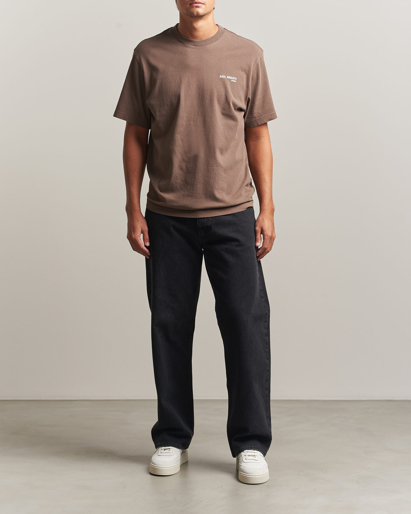 Homme | T-shirts | Axel Arigato | Legacy T-Shirt Coffee Brown