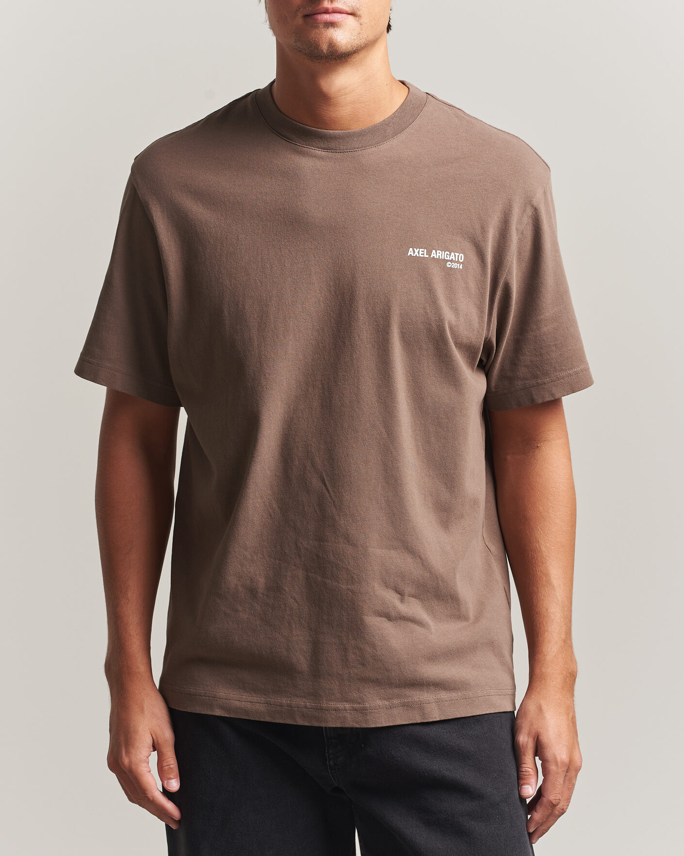Homme | T-shirts | Axel Arigato | Legacy T-Shirt Coffee Brown