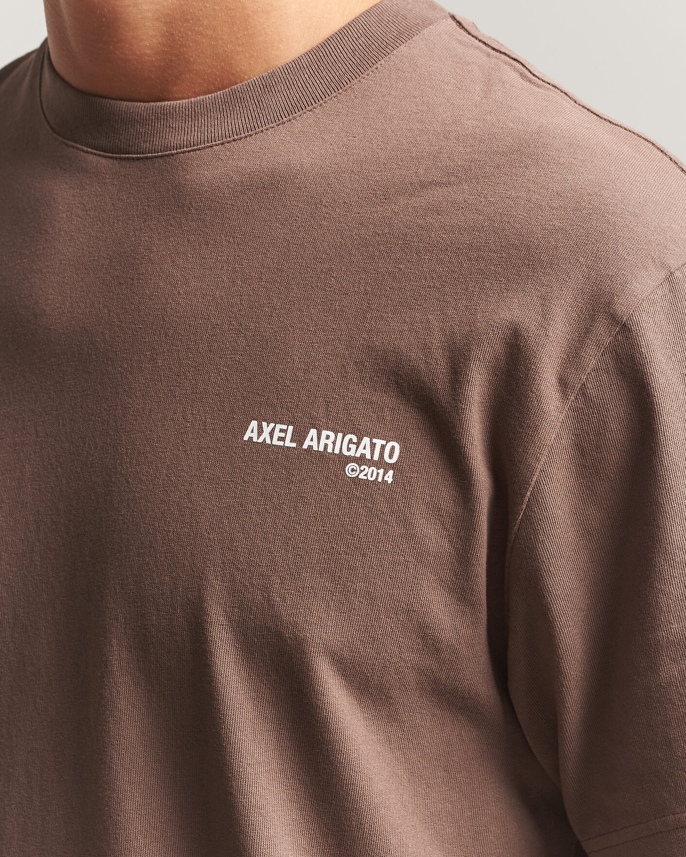 Homme | T-shirts | Axel Arigato | Legacy T-Shirt Coffee Brown