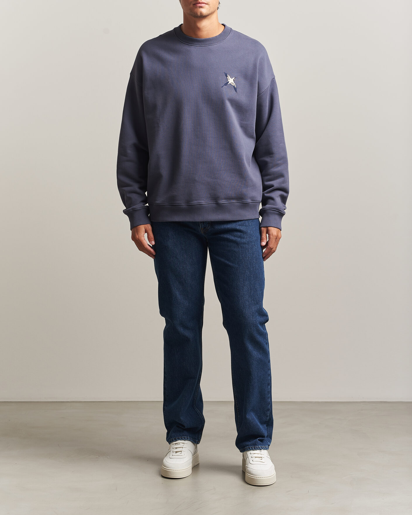 Homme | Pulls Et Tricots | Axel Arigato | Micro Bee Bird Sweatshirt Smoke Grey