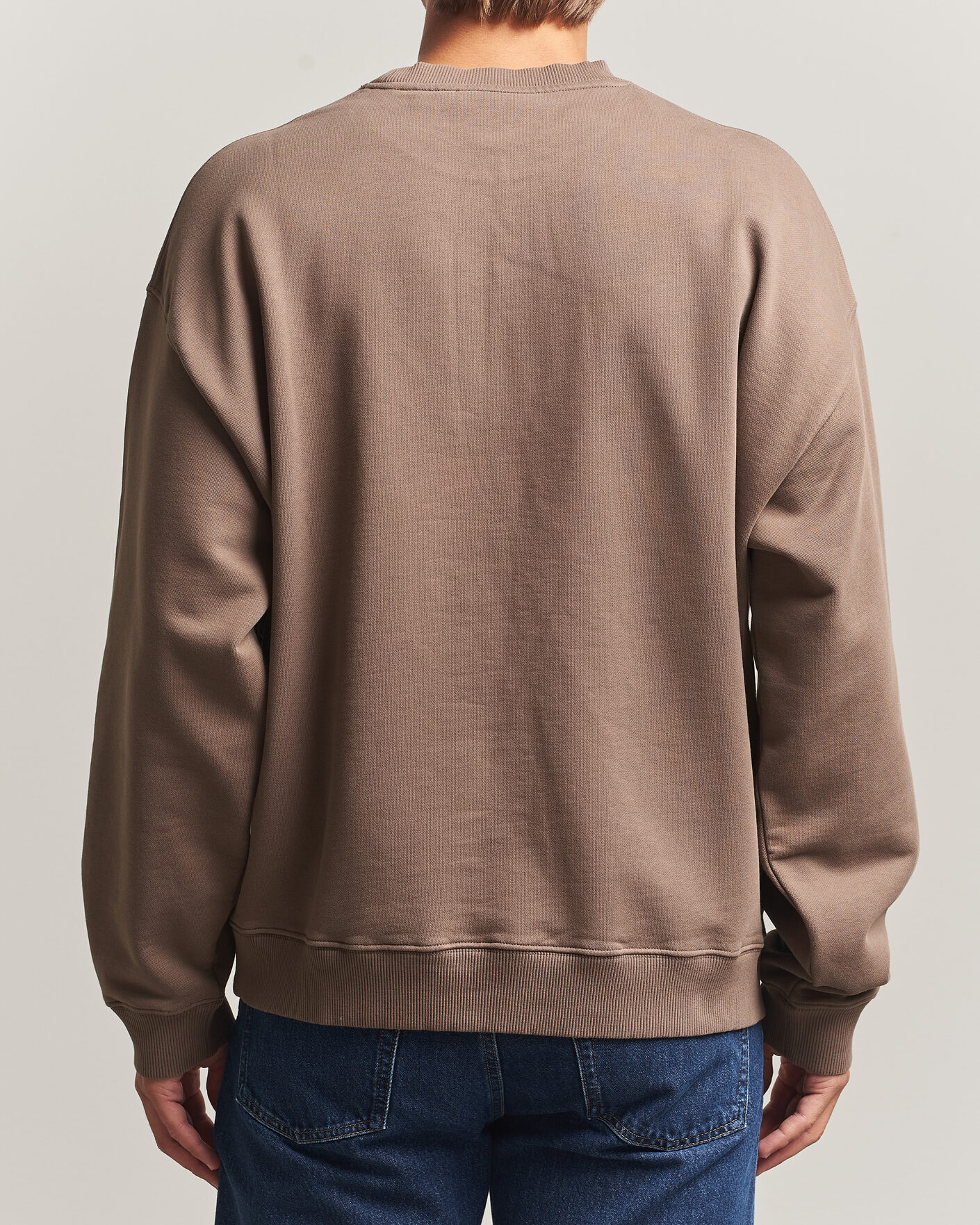 Homme | Pulls Et Tricots | Axel Arigato | Micro Bee Bird Sweatshirt Coffee Brown
