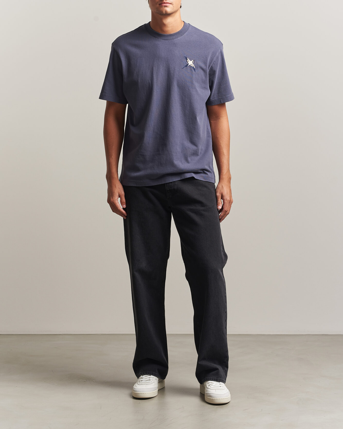 Homme | T-shirts | Axel Arigato | Micro Bee Birt T-Shirt Smoke Grey