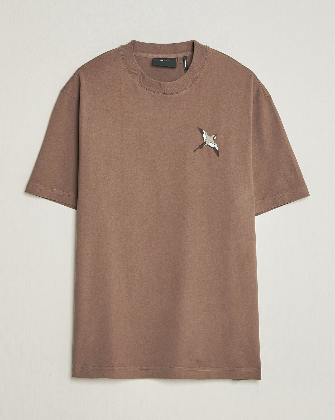 Homme | T-shirts | Axel Arigato | Micro Bee Birt T-Shirt Coffee Brown