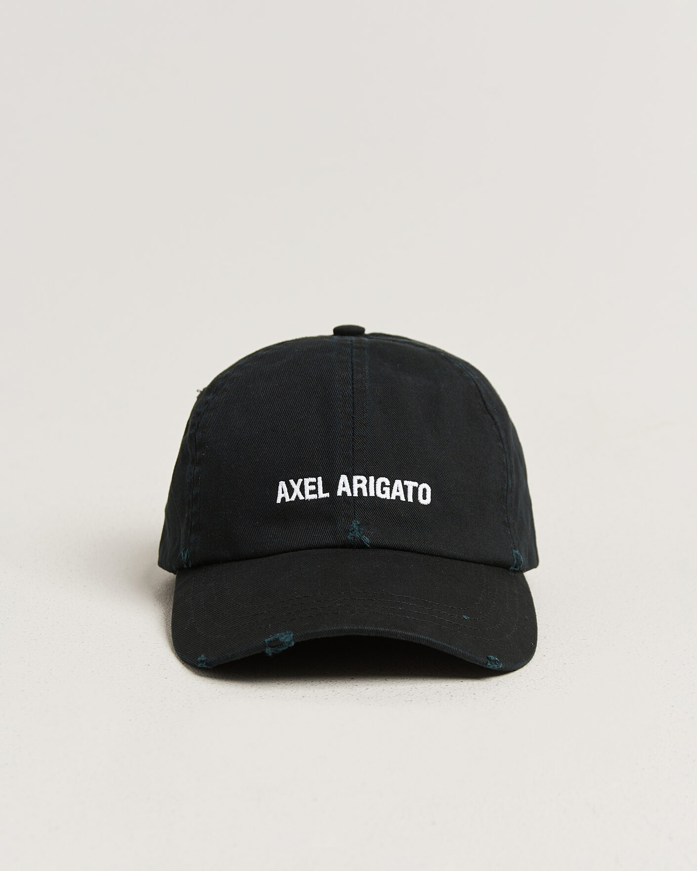 Homme | Bobs Et Casquettes | Axel Arigato | AA Logo Cap Washed Black