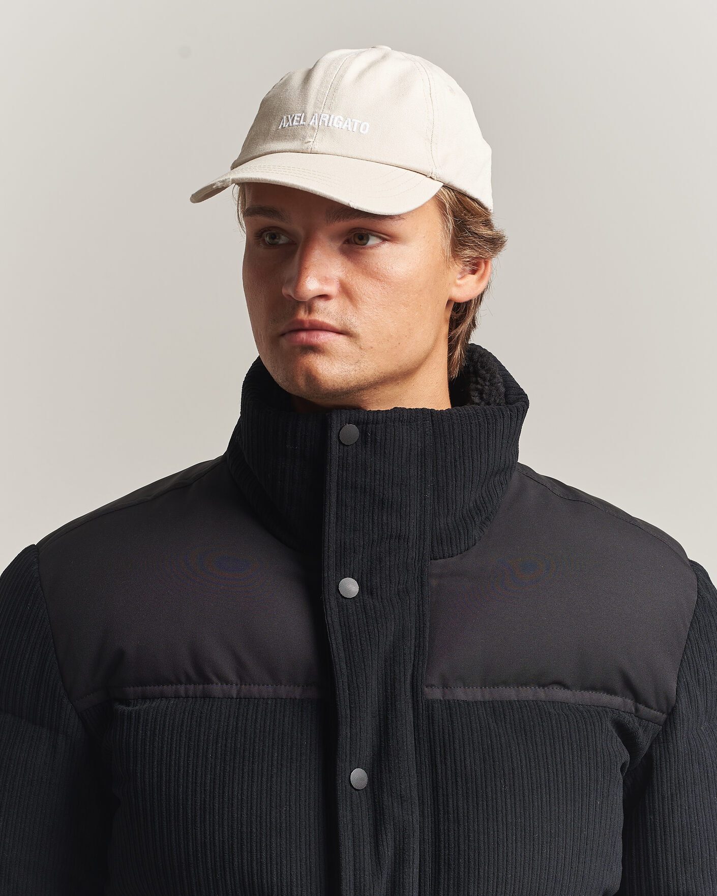 Homme | Bobs Et Casquettes | Axel Arigato | AA Logo Cap Washed Beige