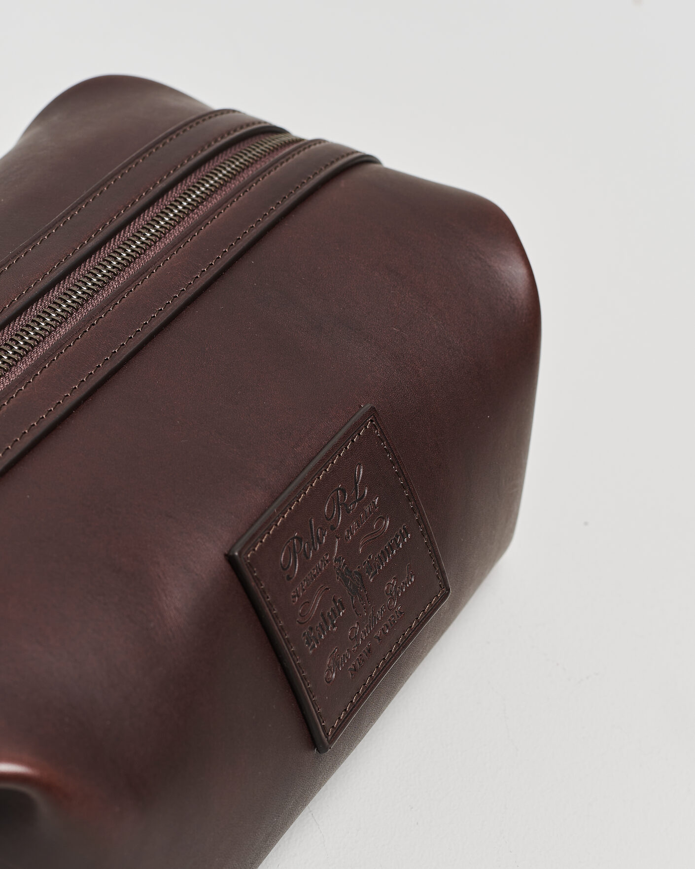 Homme | Sacs | Polo Ralph Lauren | Leather Washbag Burnished Brown