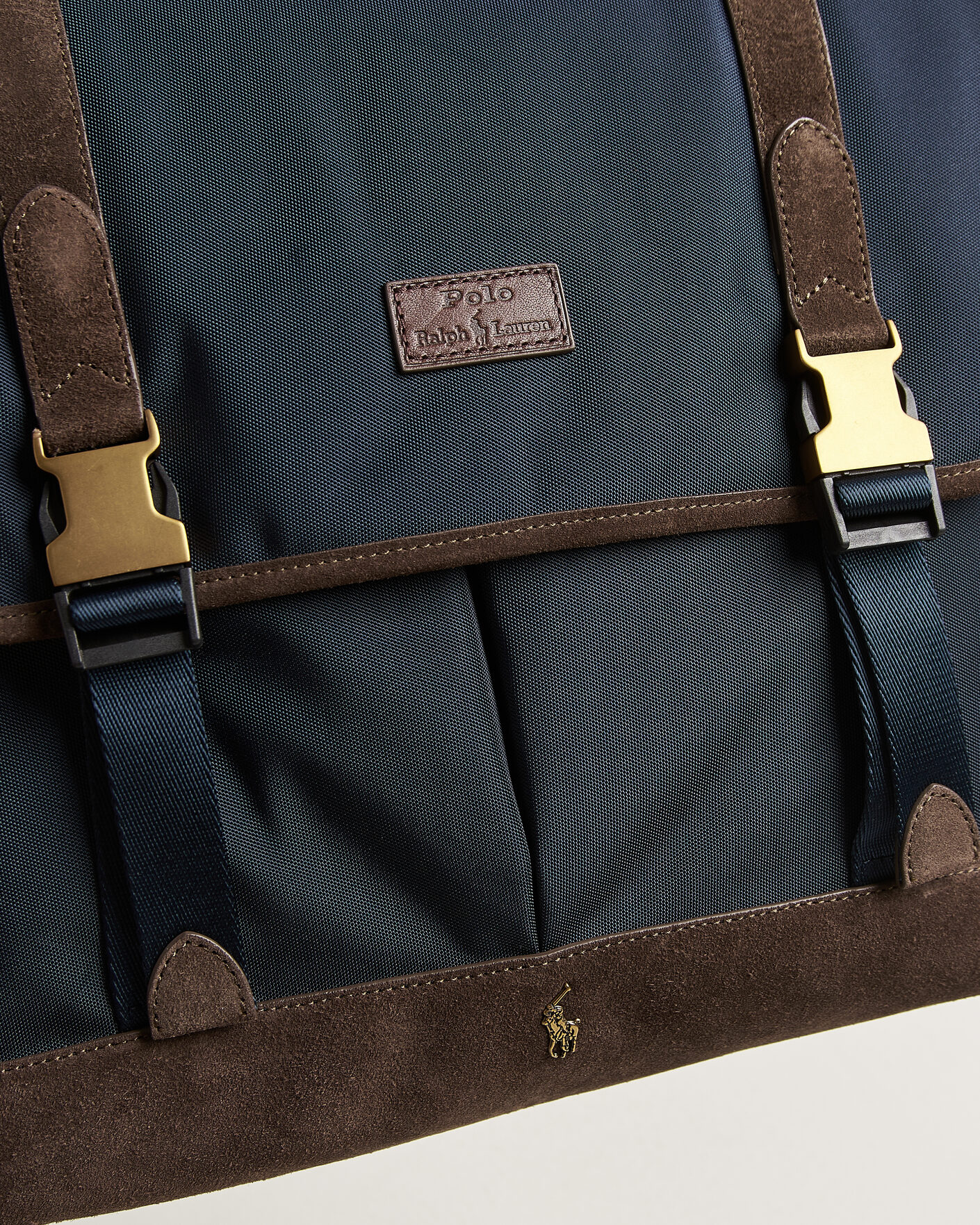 Homme | Sacs | Polo Ralph Lauren | Messenger Duffle Bag Newport Navy/Brown