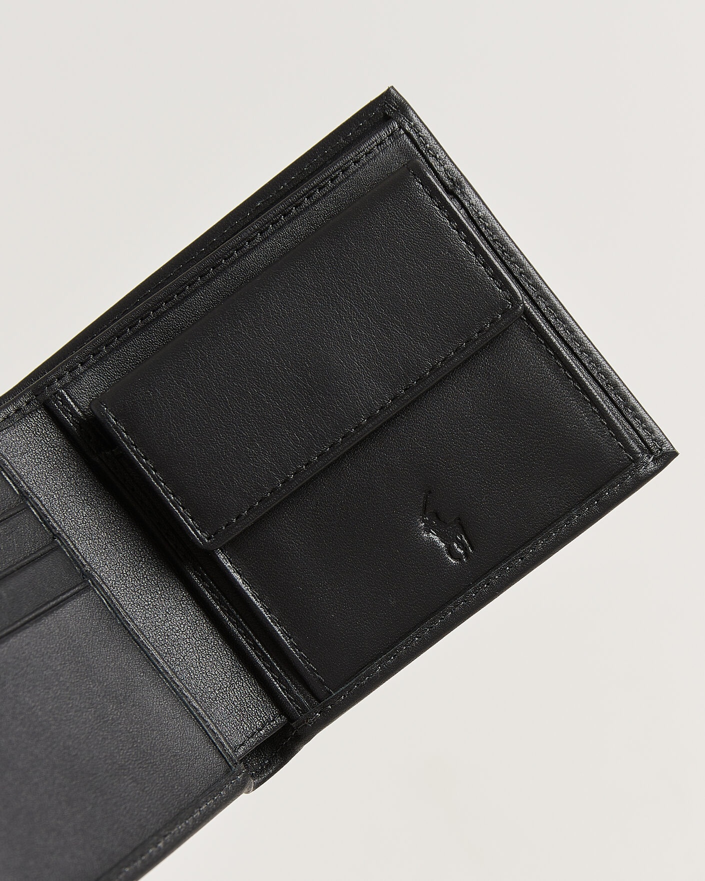 Homme | Portefeuilles | Polo Ralph Lauren | Smooth Leather Wallet Black
