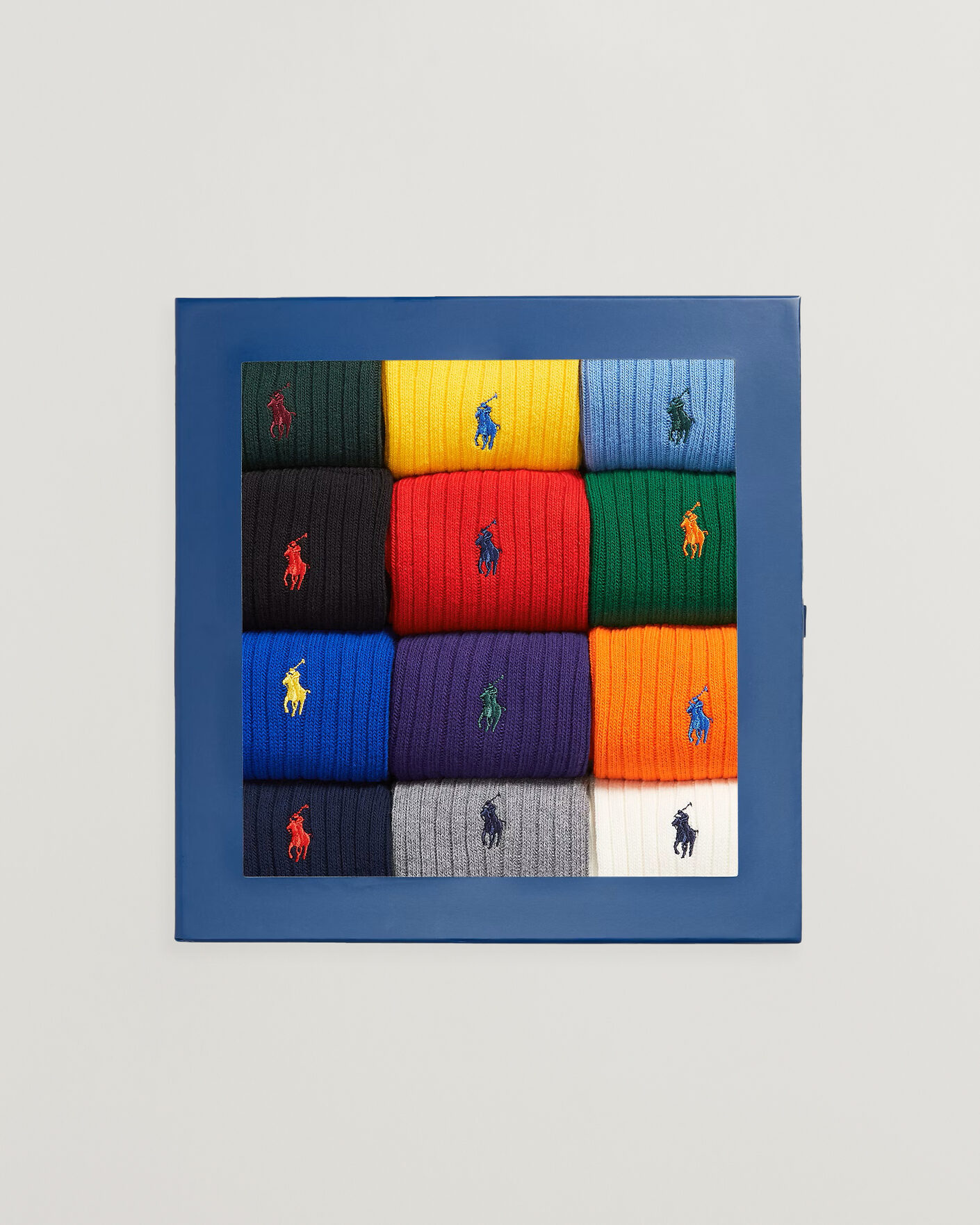 Homme | Sous-Vêtements Et Chaussettes | Polo Ralph Lauren | Polo Ralph Lauren12-Pack Ribbed Cotton Sock Gift BoxMulti