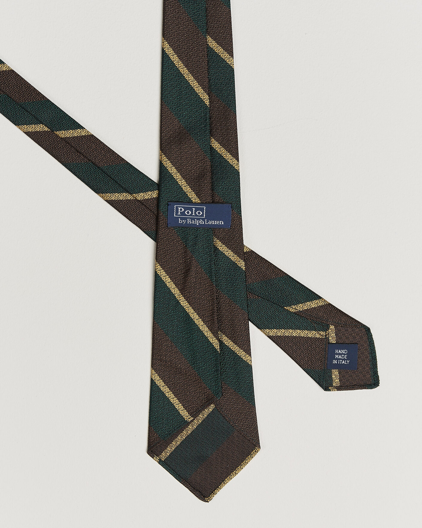 Homme | Cravates | Polo Ralph Lauren | Striped Vintage Tie Brown/Green