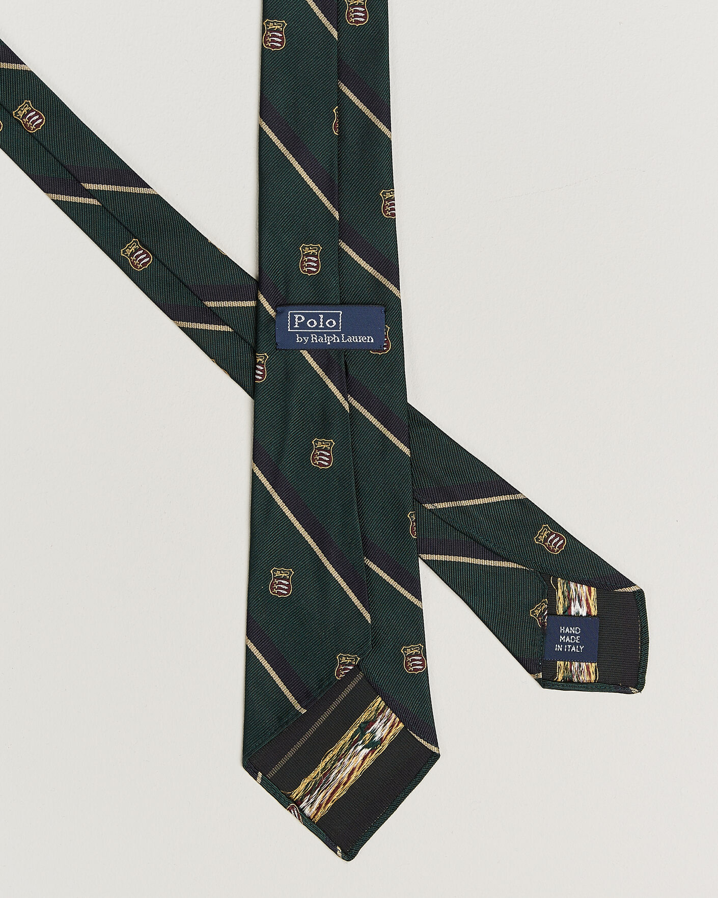 Homme | Cravates | Polo Ralph Lauren | Silk Club Sword Tie Dark Green