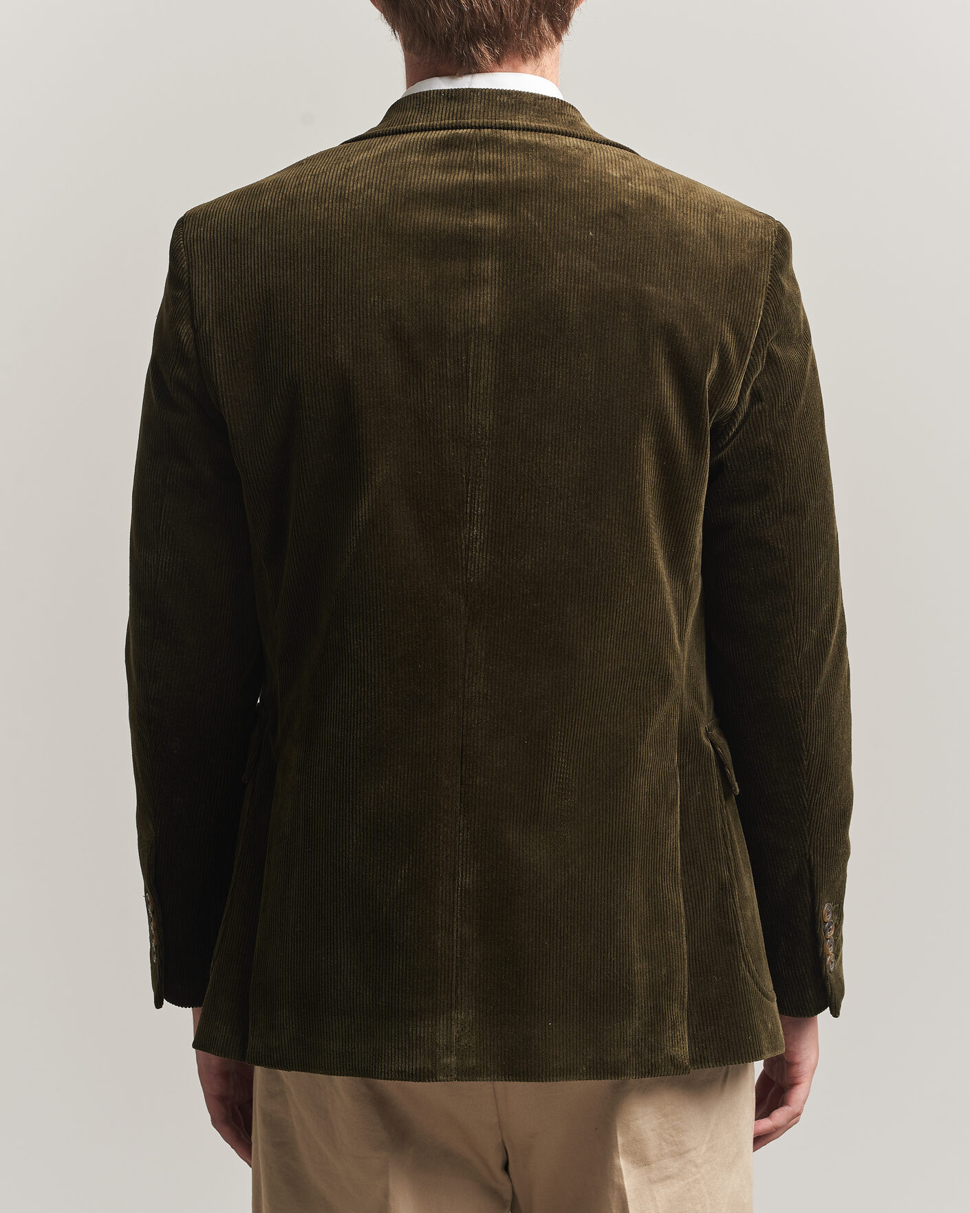 Homme | Blazers | Polo Ralph Lauren | Single Breasted Corduroy Sportcoat Fall Olive