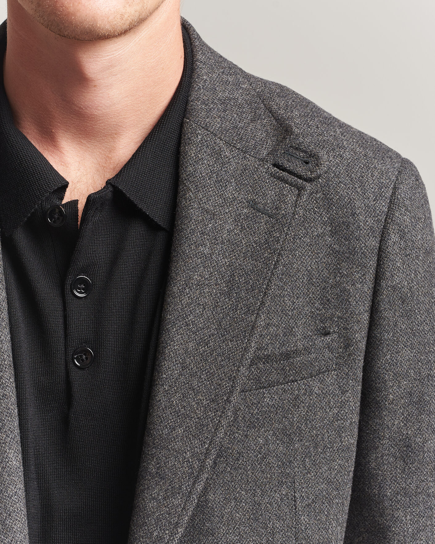Homme | Blazers | Polo Ralph Lauren | Tonal Broken Twill Sportcoat Charcoal