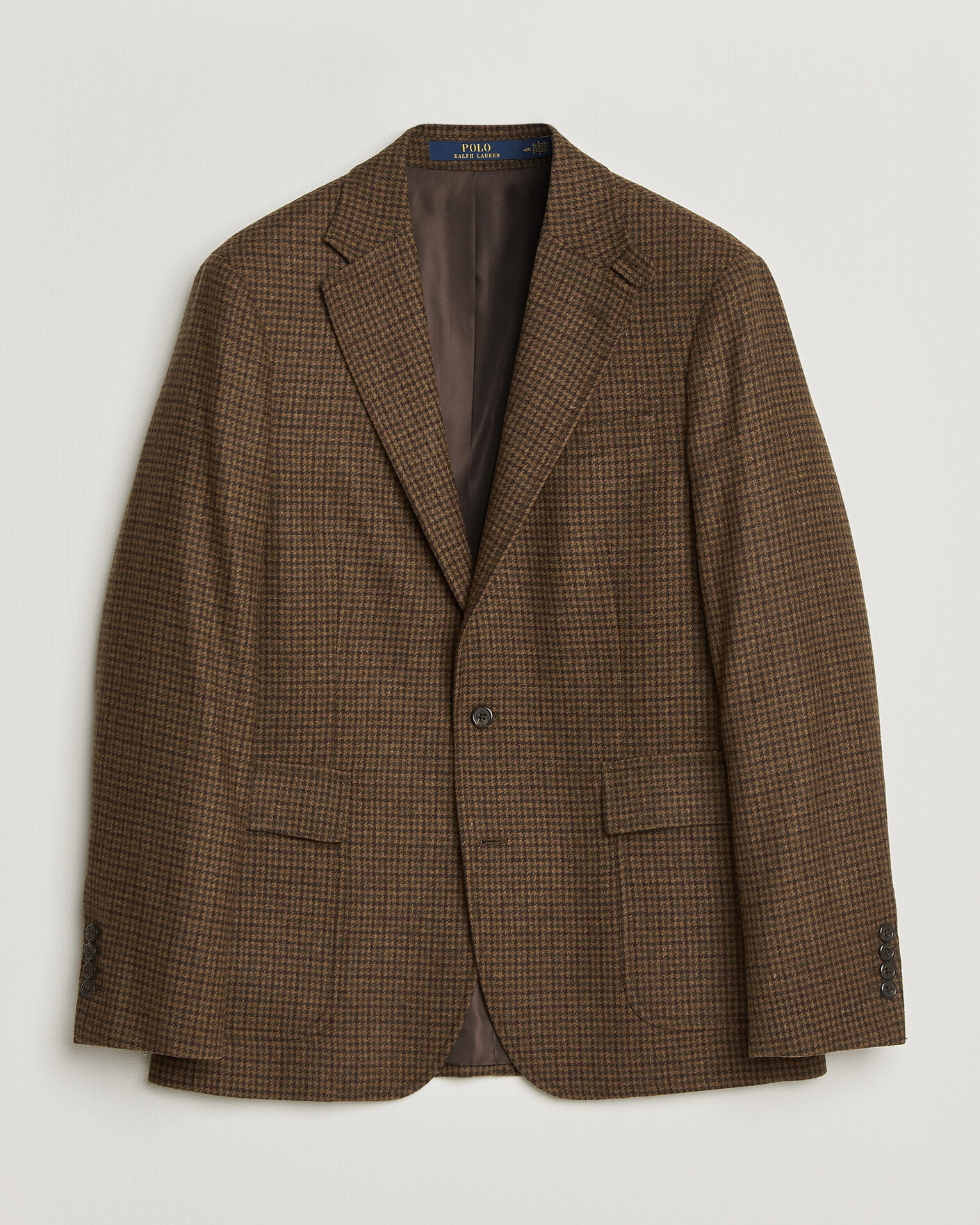 Homme | Blazers | Polo Ralph Lauren | Guncheck Woven Sportcoat Brown/Olive