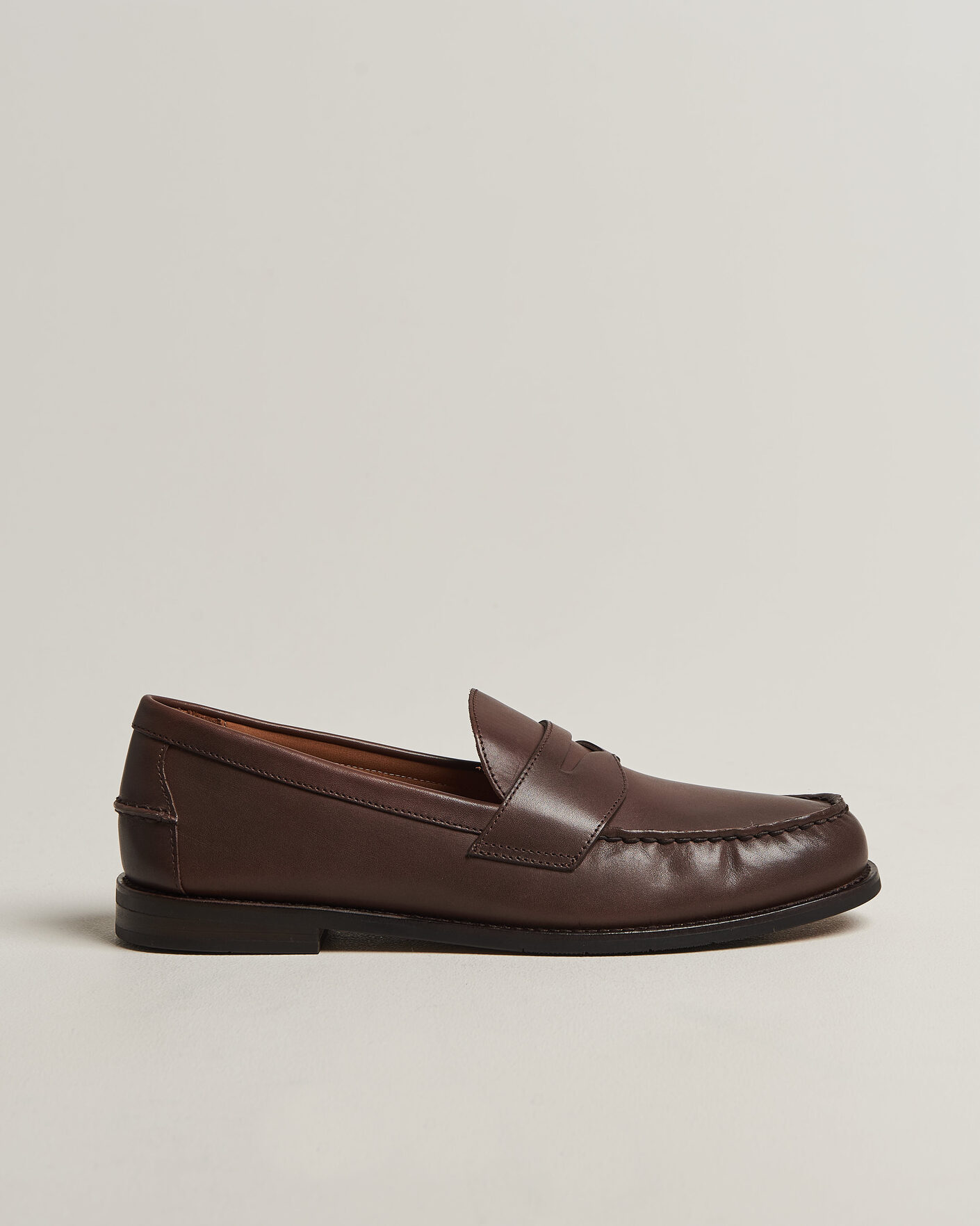 Homme | Loafers | Polo Ralph Lauren | Alston Penny Leather Loafers Dark Brown