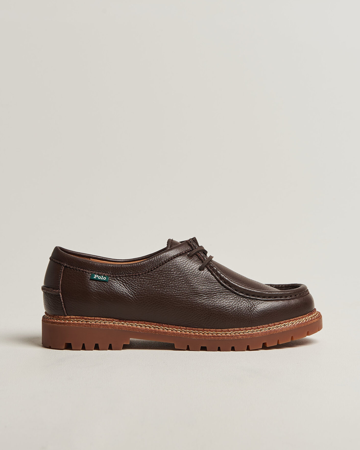 Homme | Derbies | Polo Ralph Lauren | Jett Apron Derby Shoe Dark Brown