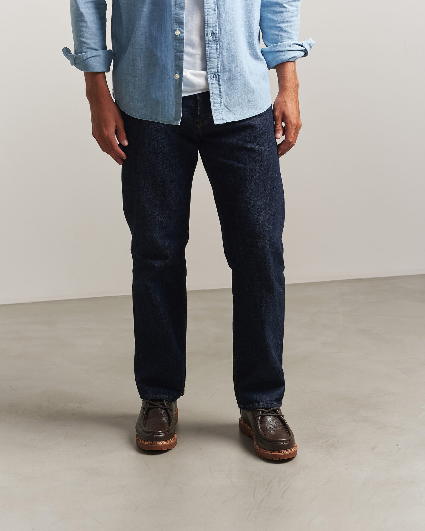 Homme | Derbies | Polo Ralph Lauren | Jett Apron Derby Shoe Dark Brown