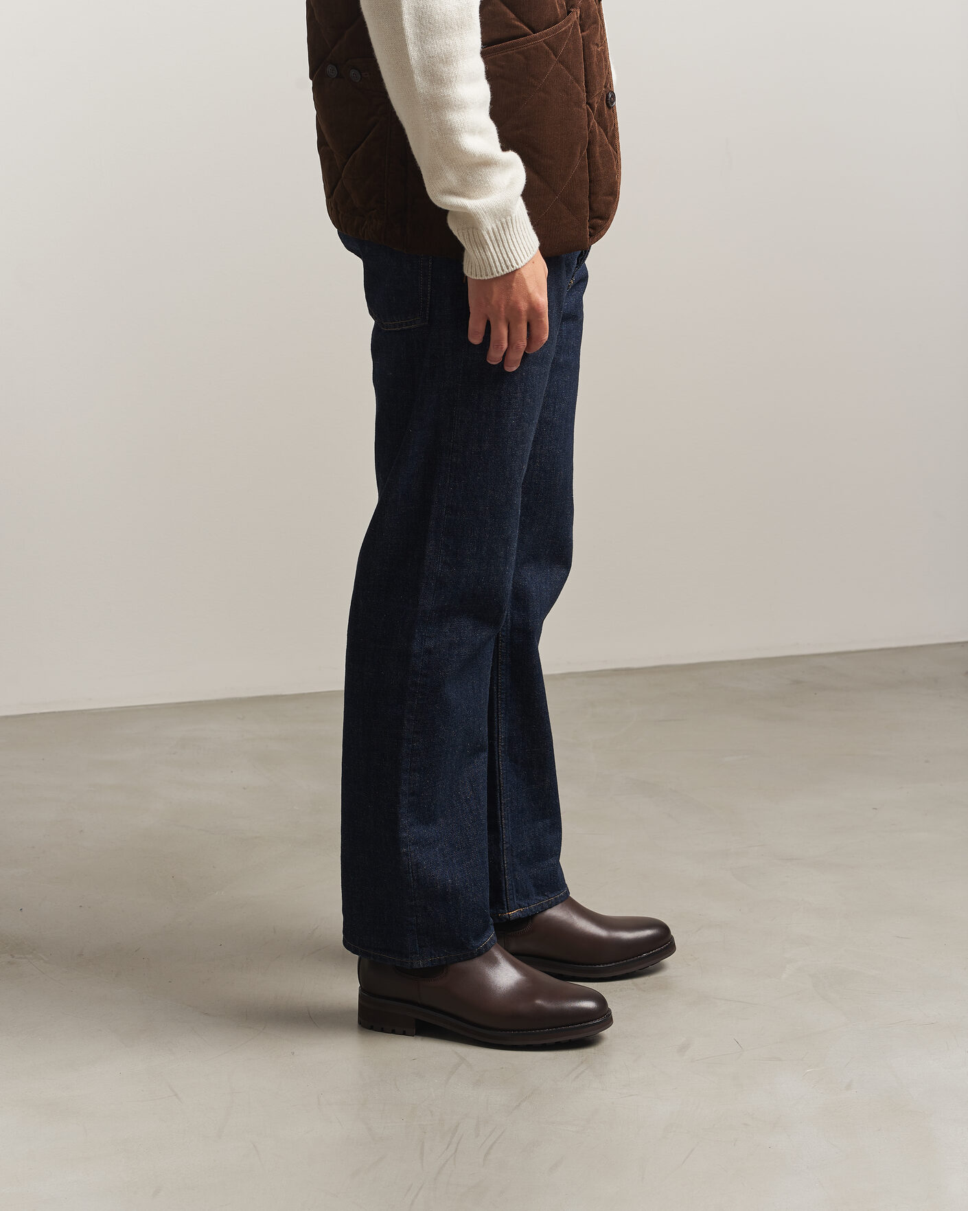 Homme | Bottes | Polo Ralph Lauren | Bryson Calf Chelsea Boots Polo Brown