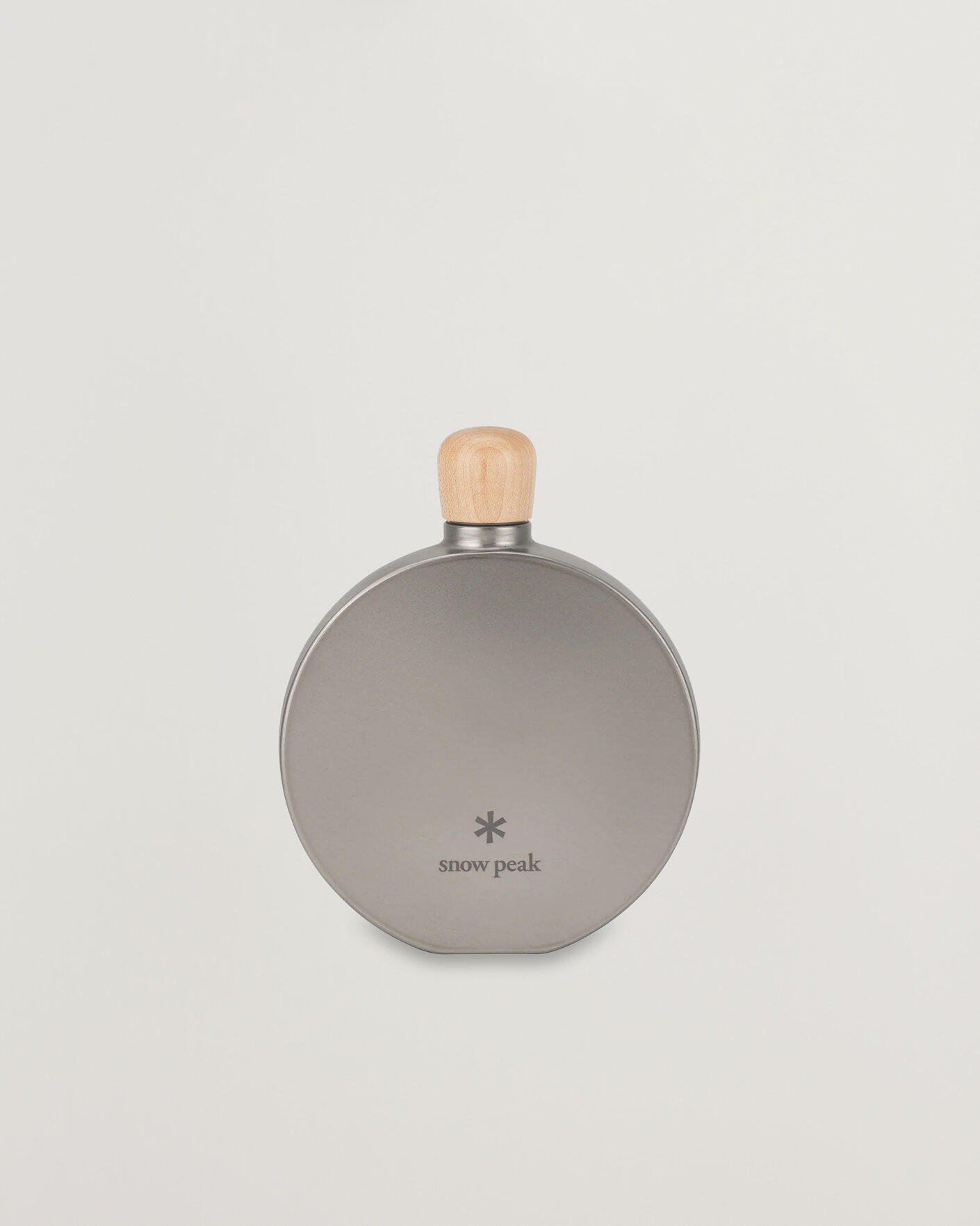 Homme | Outdoor living | Snow Peak | Curved Flask Titanium