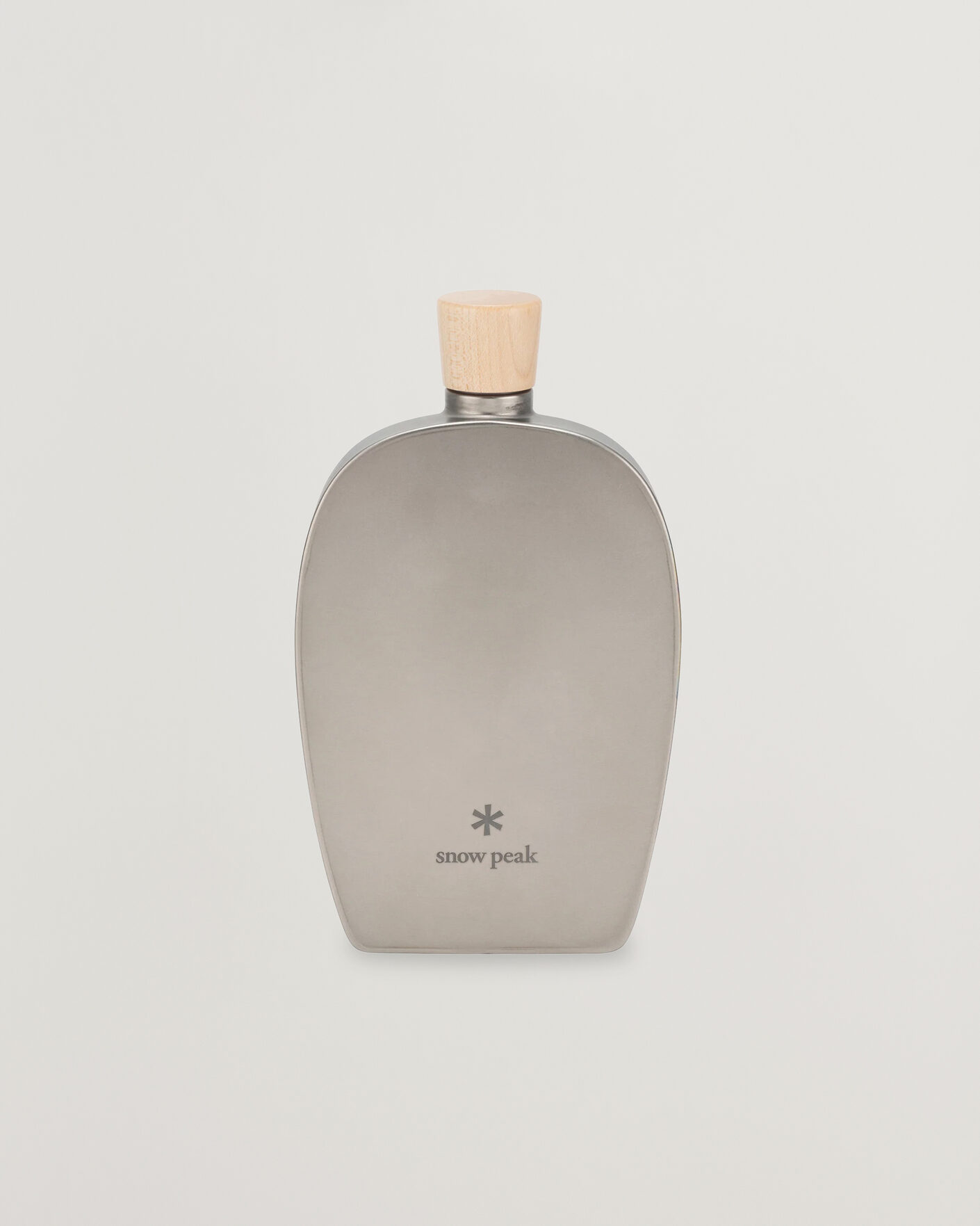 Homme | Outdoor living | Snow Peak | Flask 250 ml Titanium