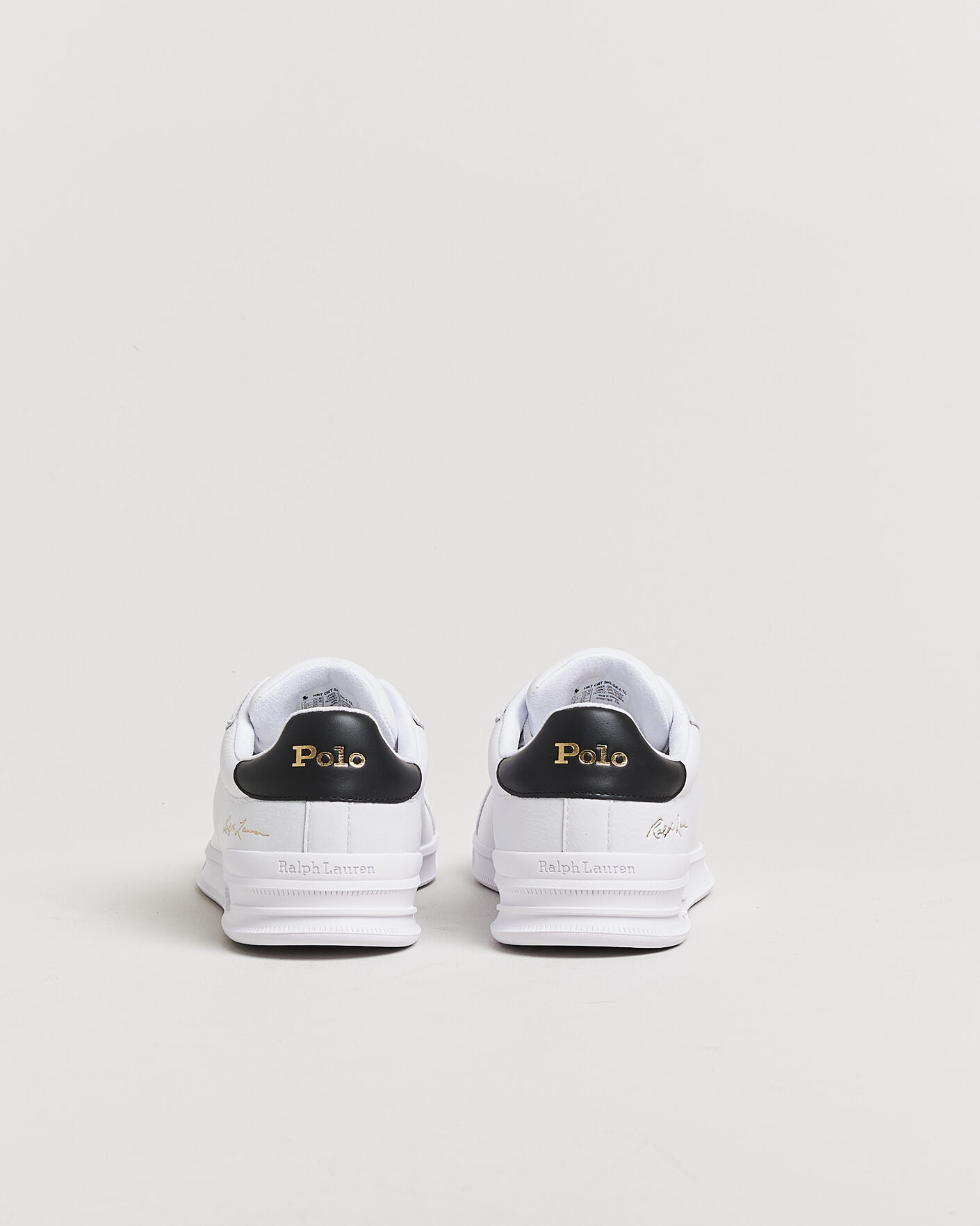 Homme | Baskets | Polo Ralph Lauren | Heritage Court SIG Sneakers White/Black