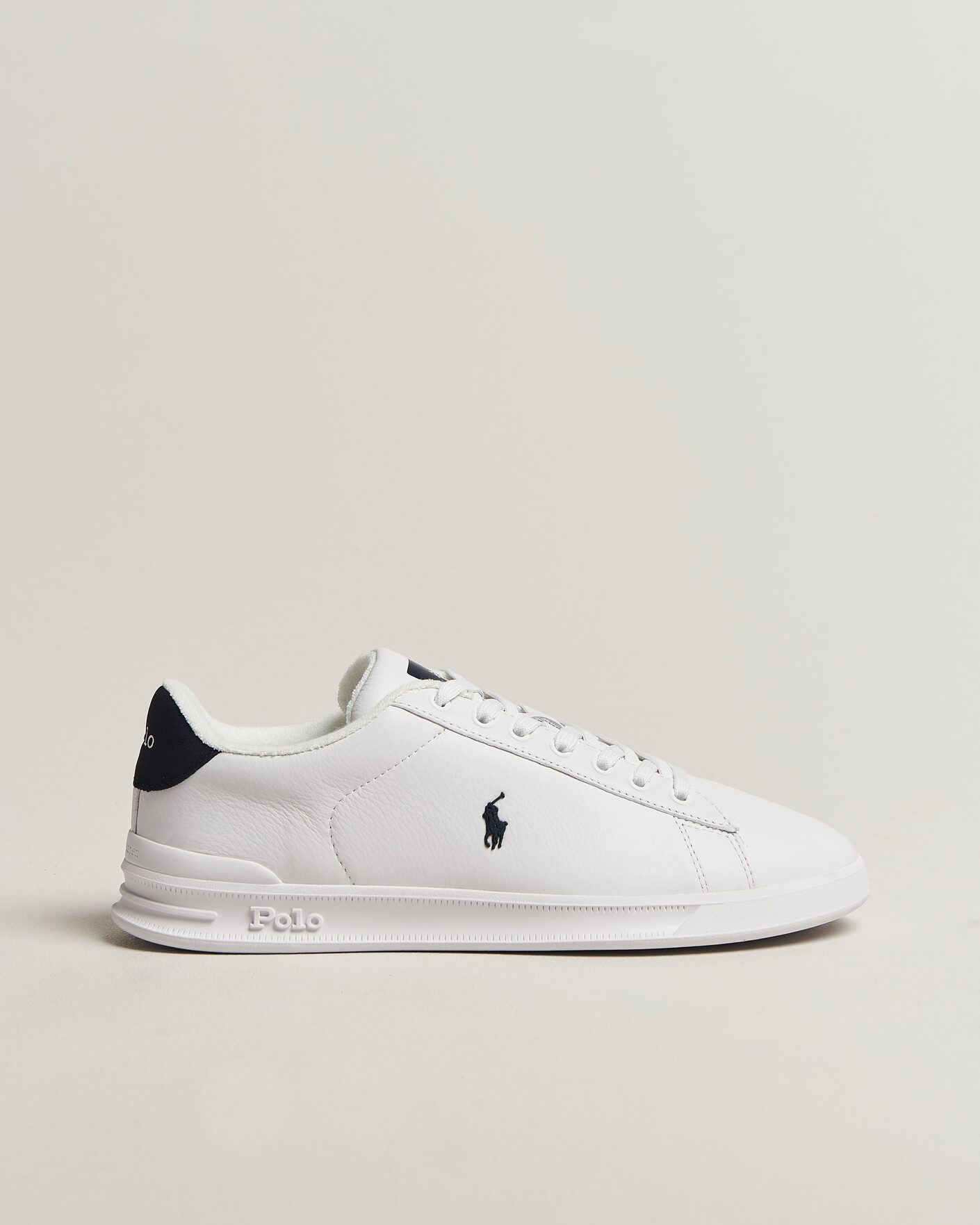 Homme | Baskets | Polo Ralph Lauren | Heritage Court III Sneakers White/Navy