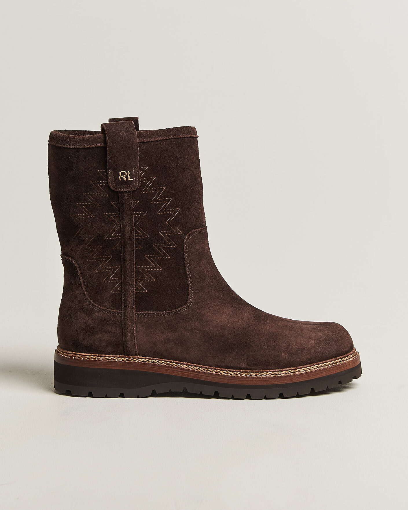Homme | Bottes | Polo Ralph Lauren | Alpine Pullover Boot Dark Chocolate