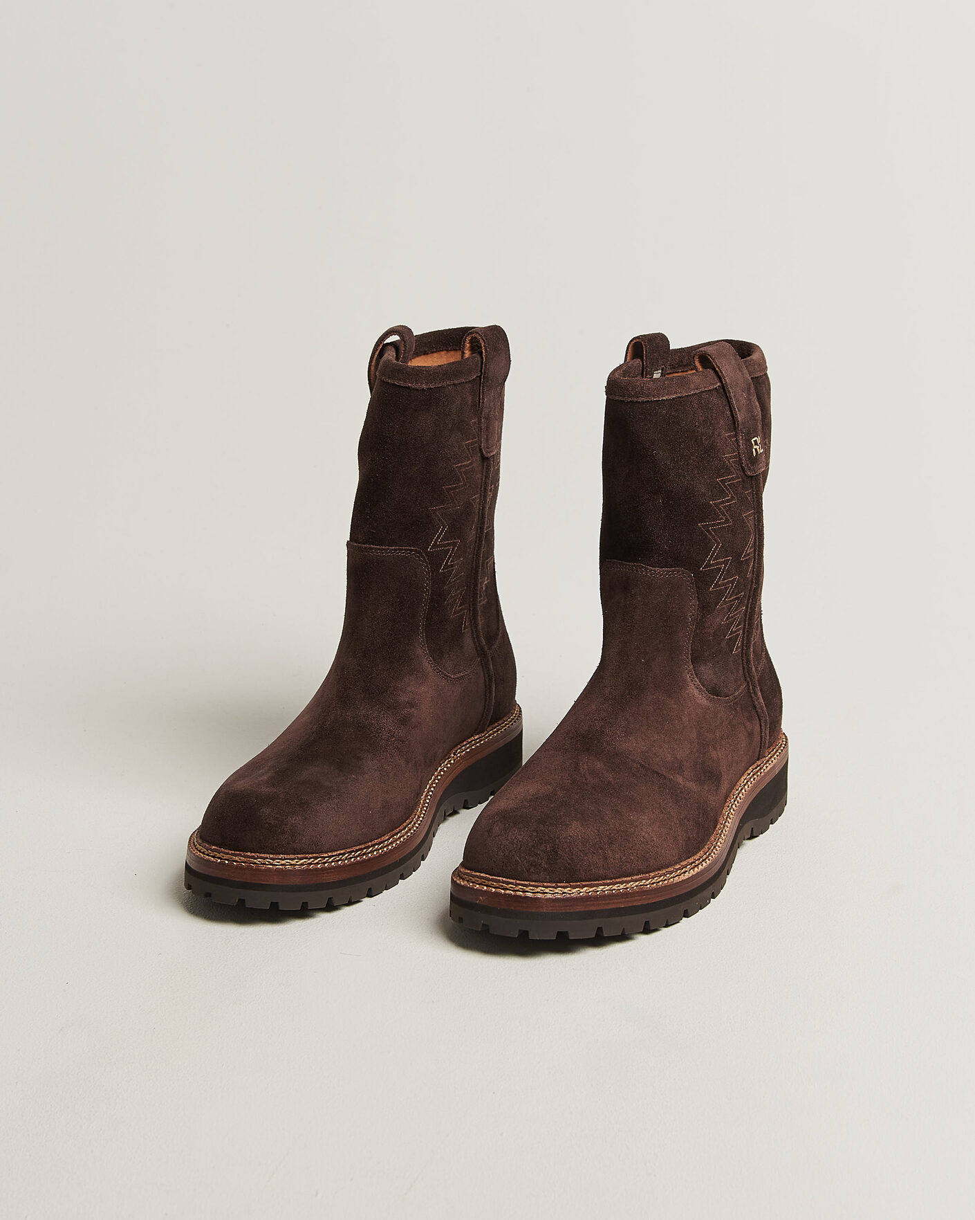 Homme | Bottes | Polo Ralph Lauren | Alpine Pullover Boot Dark Chocolate