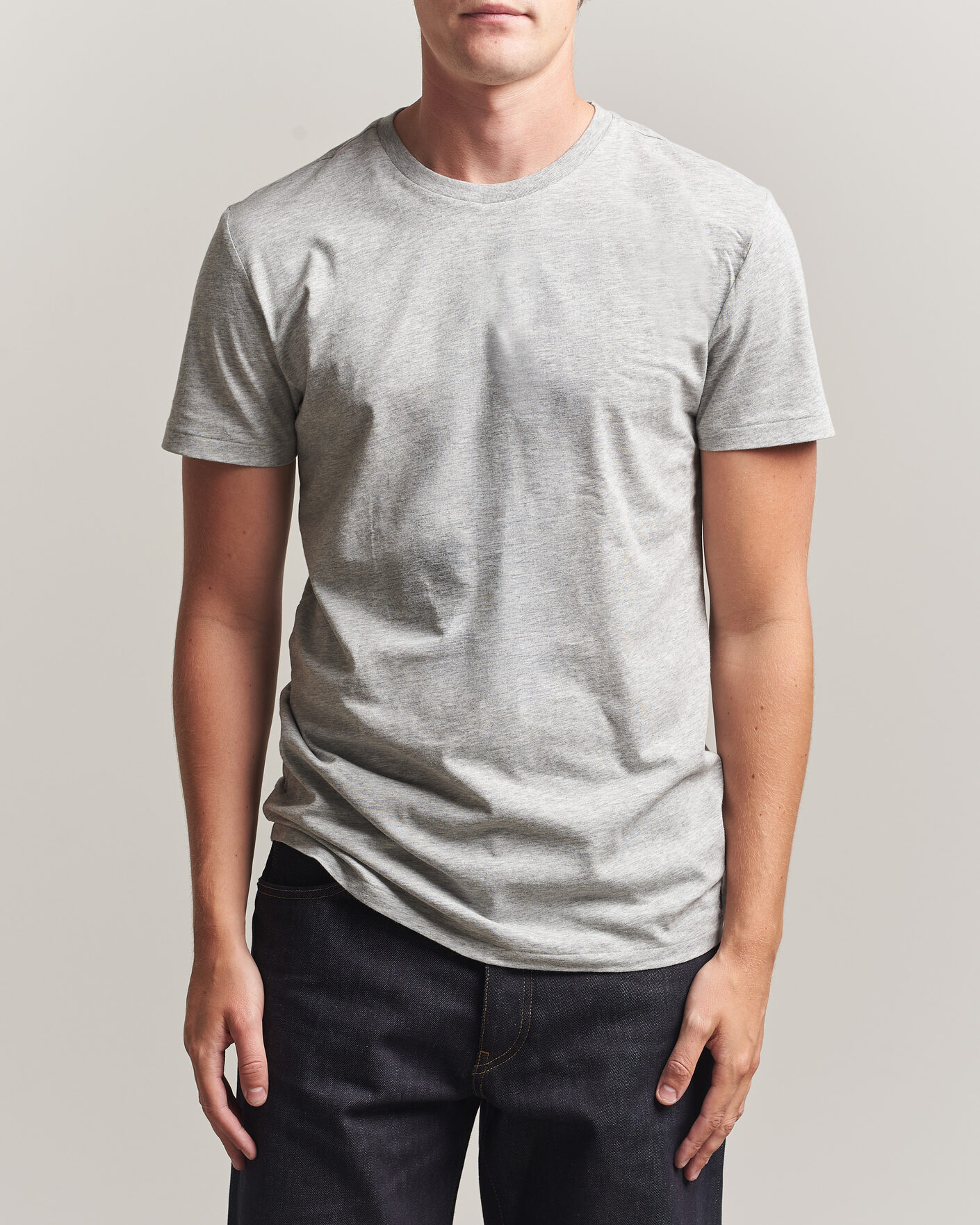 Homme | T-shirts | Polo Ralph Lauren | 3-Pack Crew Neck T-Shirt Grey/Navy/Blue
