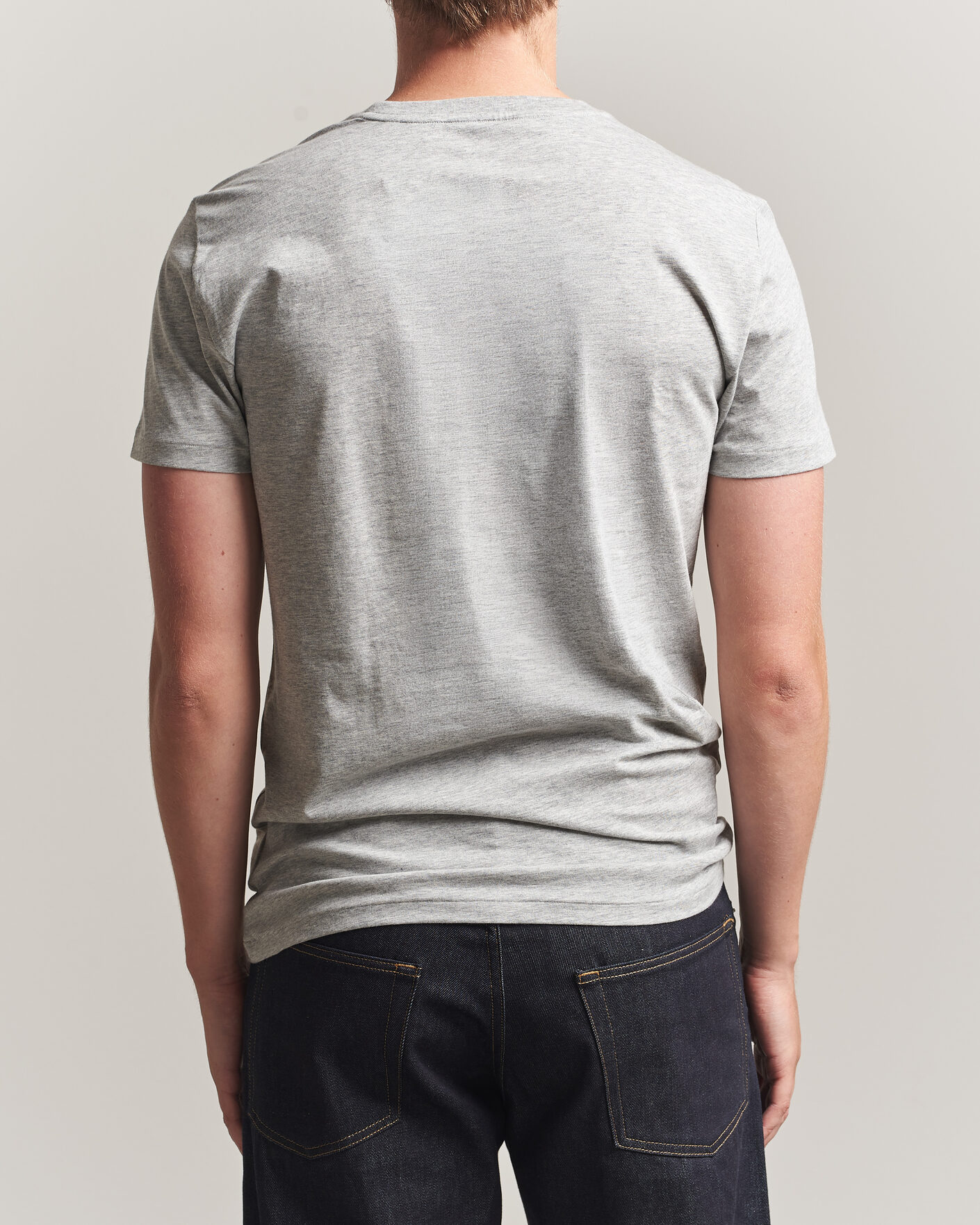 Homme | T-shirts | Polo Ralph Lauren | 3-Pack Crew Neck T-Shirt Grey/Navy/Blue