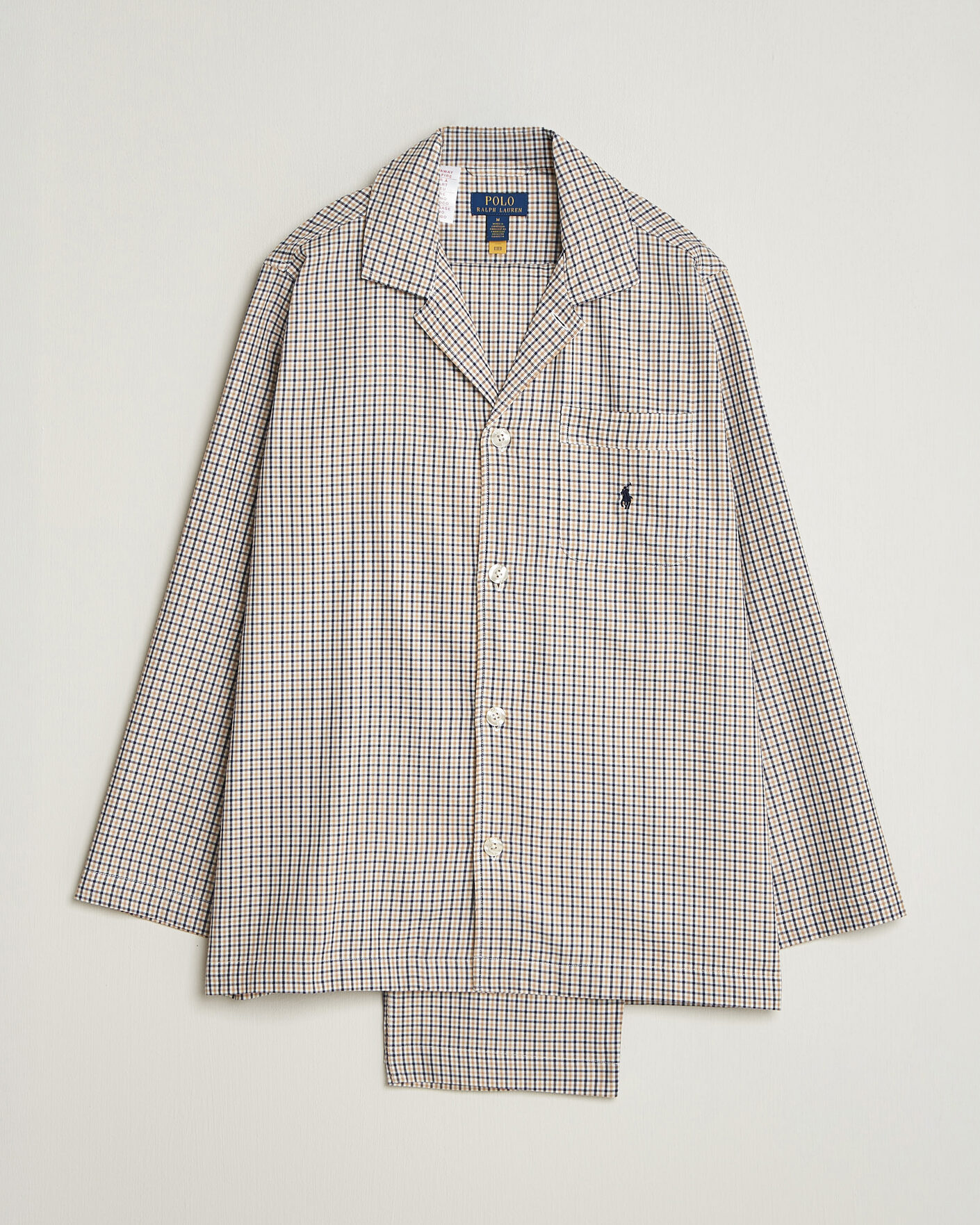 Homme | Peignoirs Et Pyjamas | Polo Ralph Lauren | Pyjamas Set Khaki White Multi