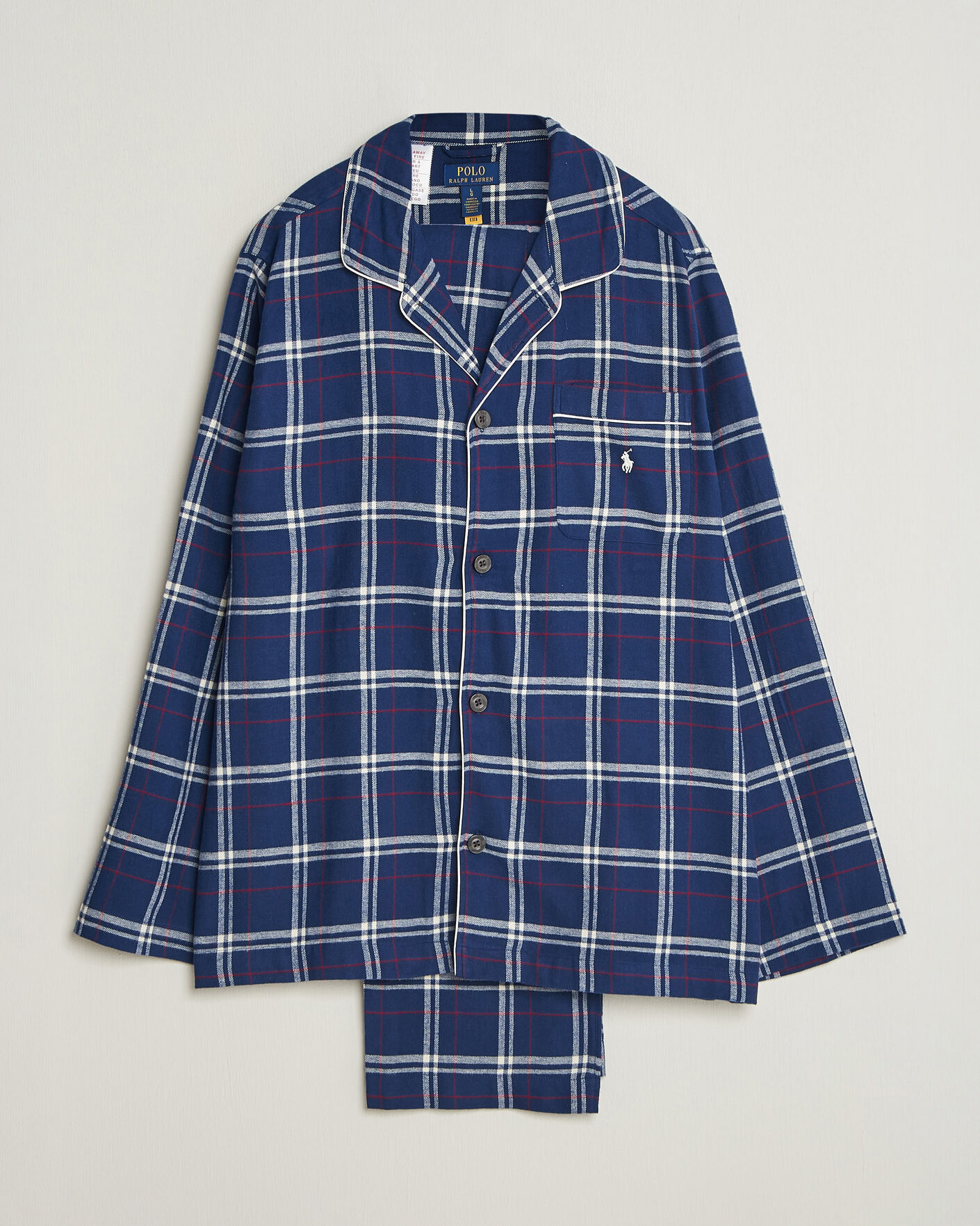 Homme | Peignoirs Et Pyjamas | Polo Ralph Lauren | Pyjamas Set Navy/Red/White