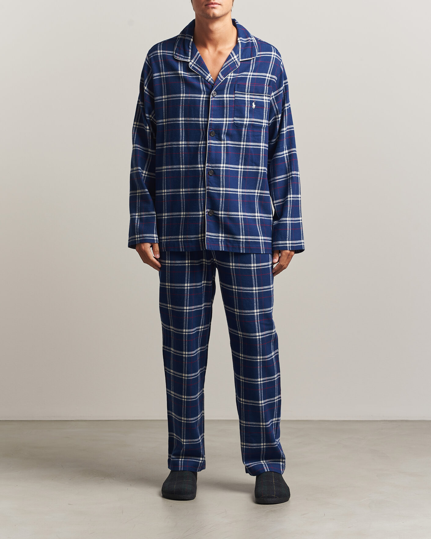 Homme | Peignoirs Et Pyjamas | Polo Ralph Lauren | Pyjamas Set Navy/Red/White
