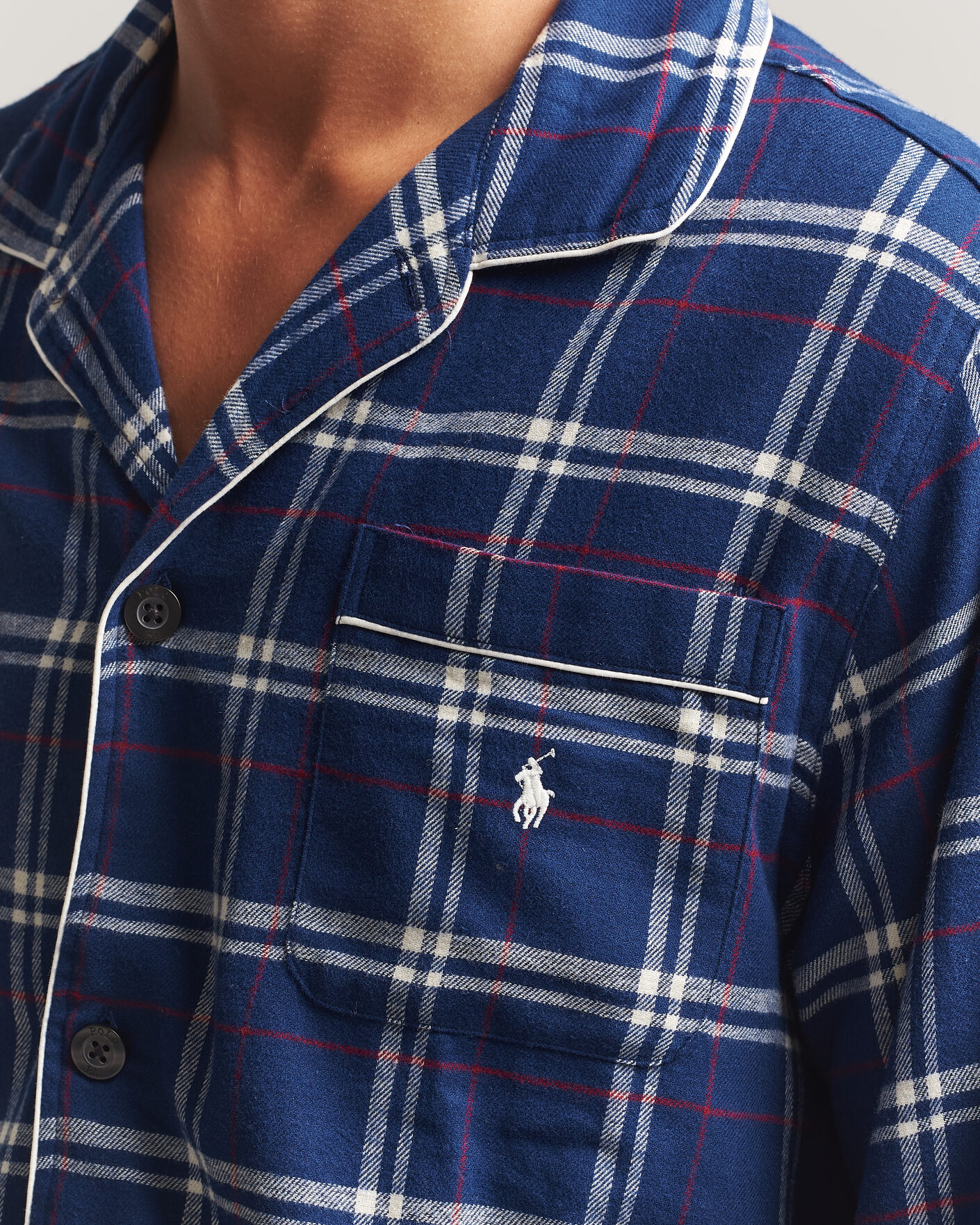 Homme | Peignoirs Et Pyjamas | Polo Ralph Lauren | Pyjamas Set Navy/Red/White