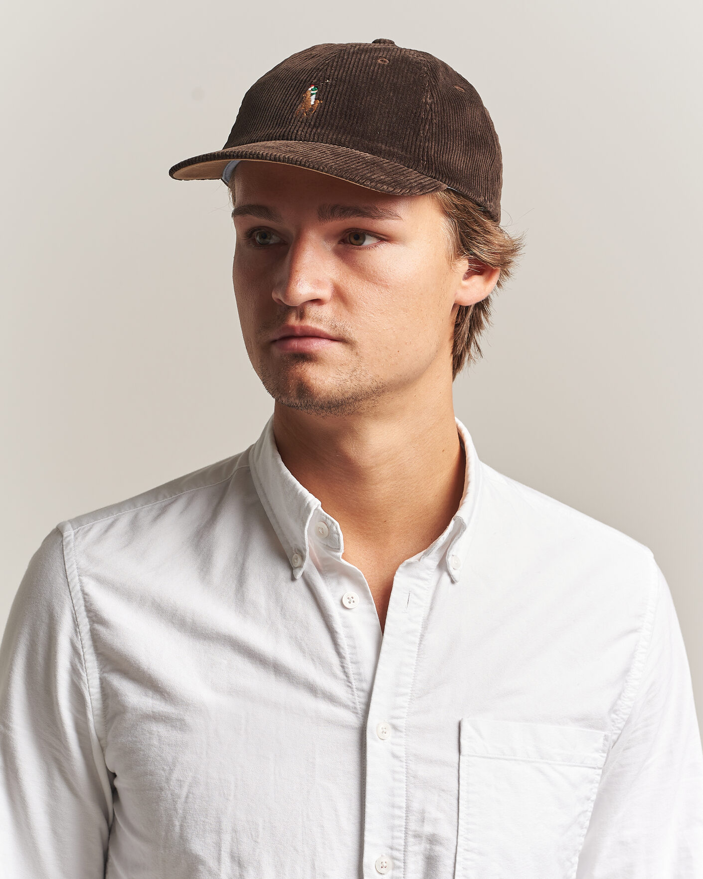 Homme | Bobs Et Casquettes | Polo Ralph Lauren | Corduroy Cap Dark Beech
