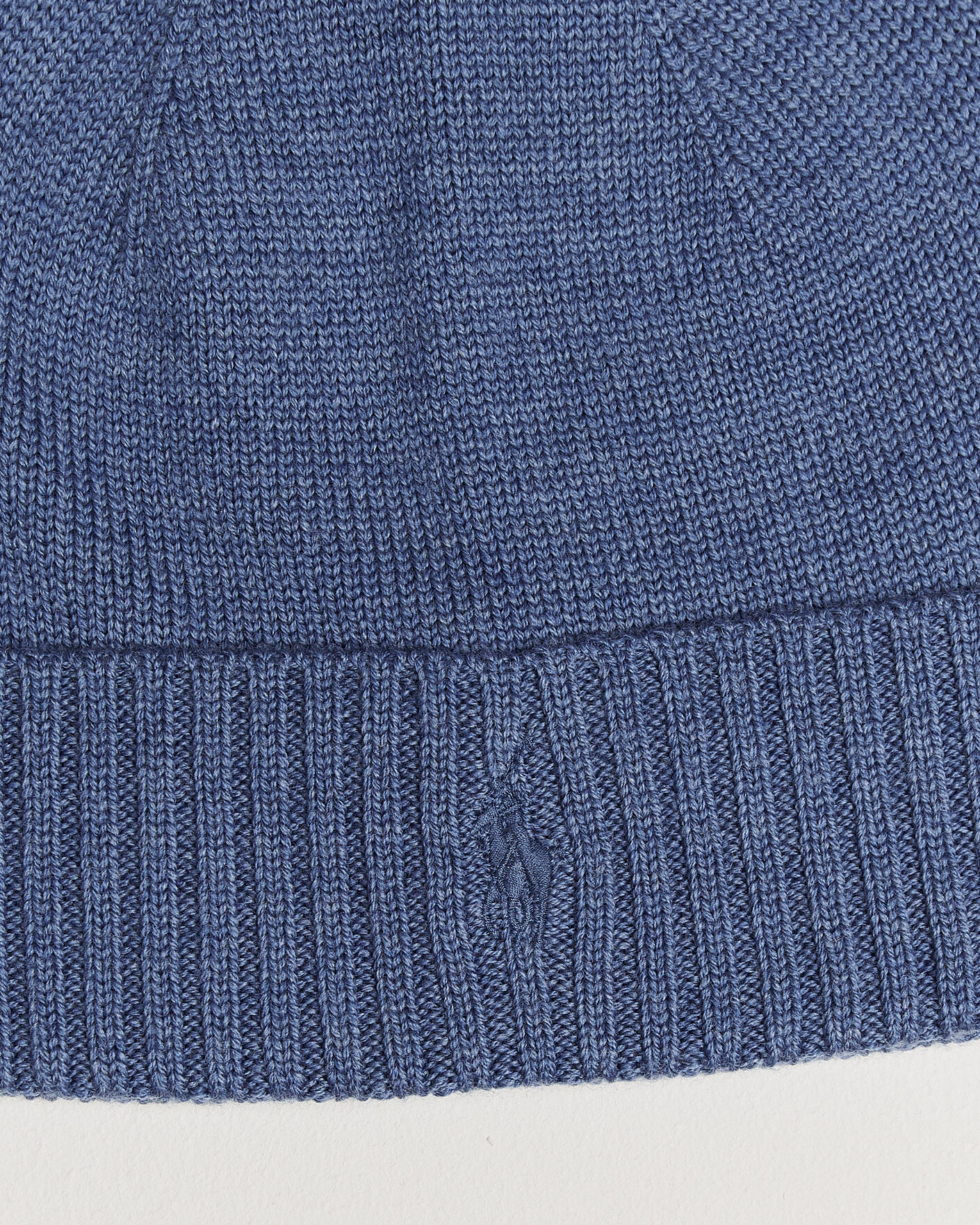 Homme | Bonnets | Polo Ralph Lauren | Merino Beanie Clarity Blue Heather