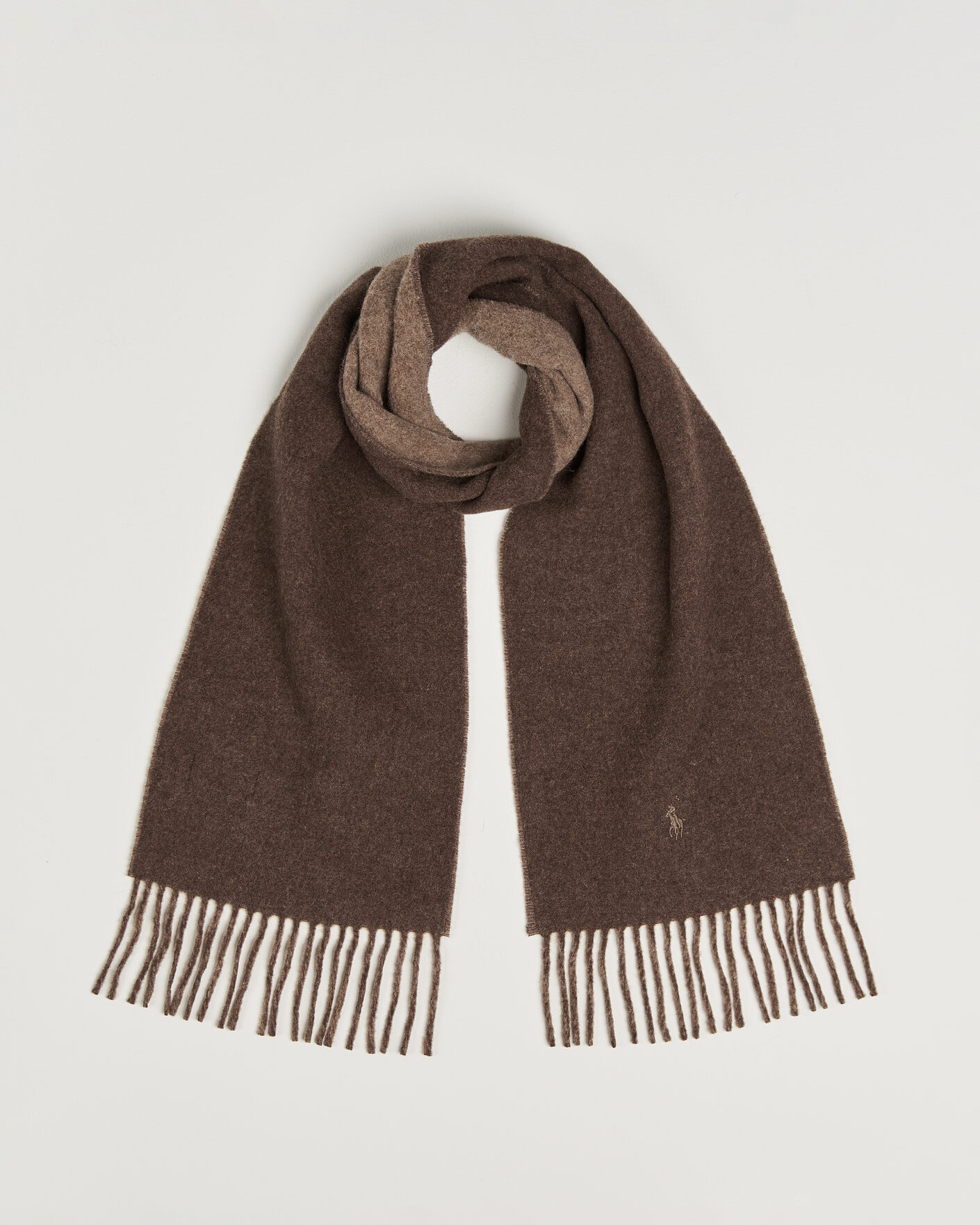 Homme | Écharpes | Polo Ralph Lauren | Reversible Wool Scarf Nutmeg/Brown
