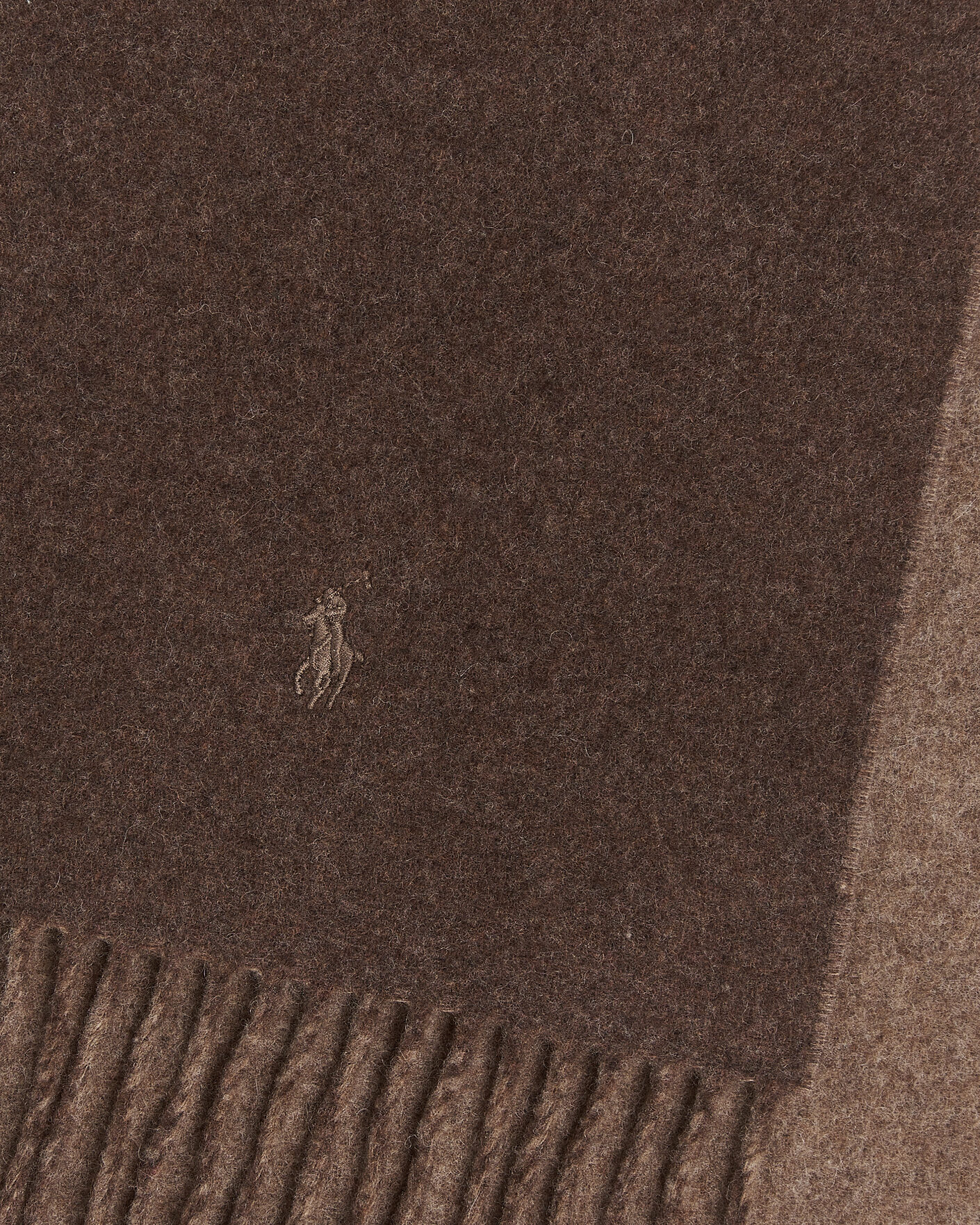 Homme | Écharpes | Polo Ralph Lauren | Reversible Wool Scarf Nutmeg/Brown
