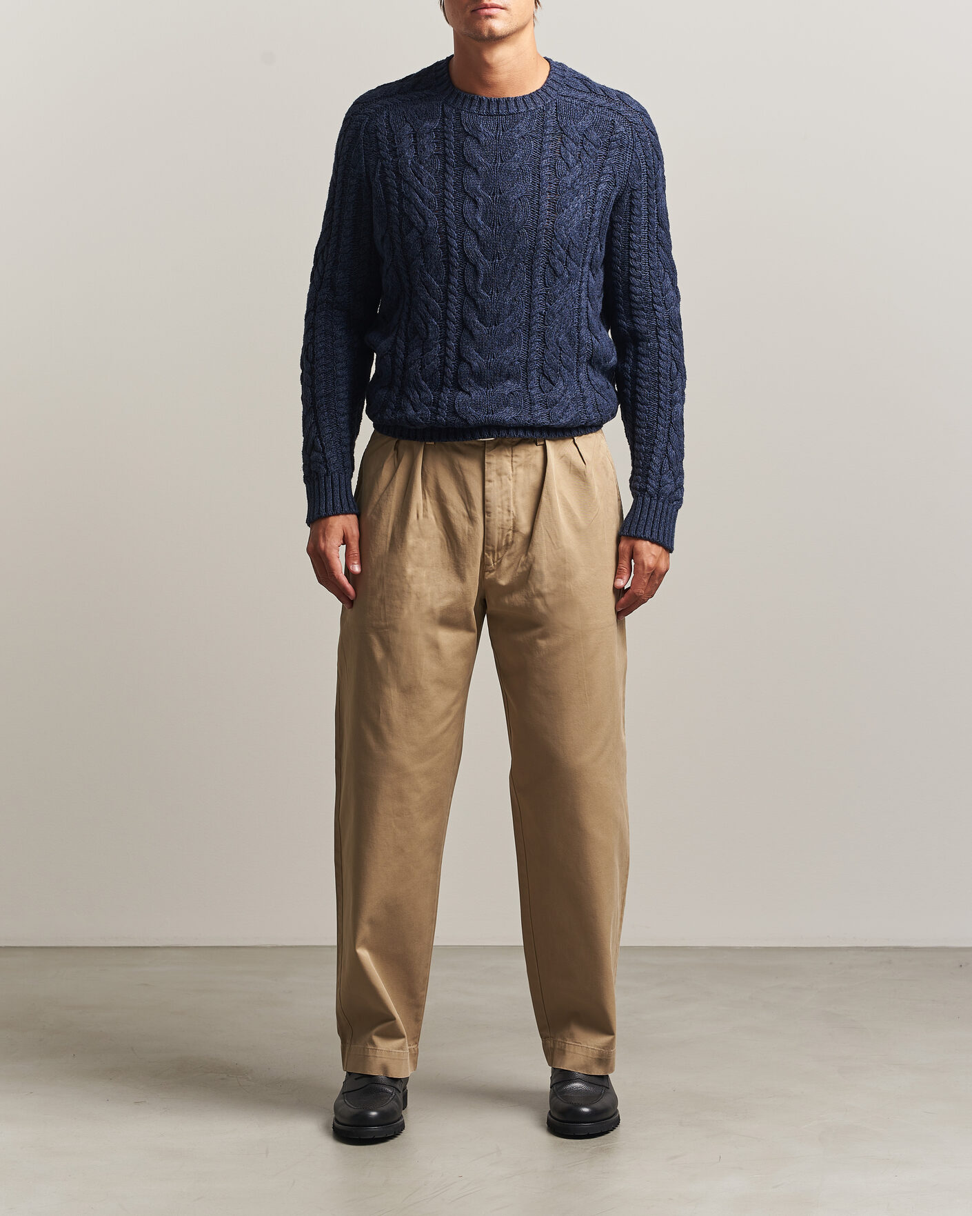Homme | Pantalons | Polo Ralph Lauren | Bedford Twill Straight Fit Pants Khaki Hill