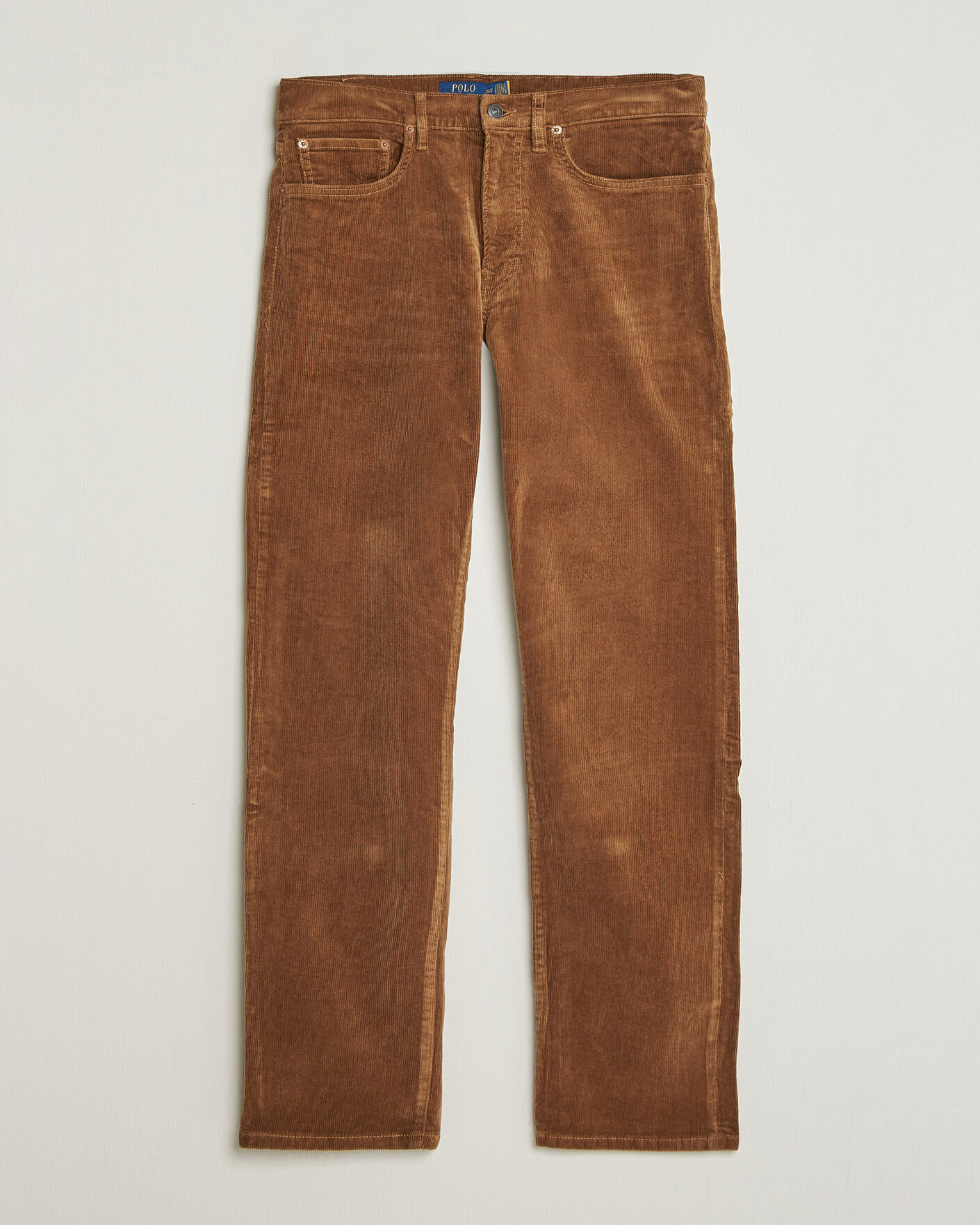Homme | Pantalons | Polo Ralph Lauren | Stretch Corduroy Straight Fit Pants Sepia