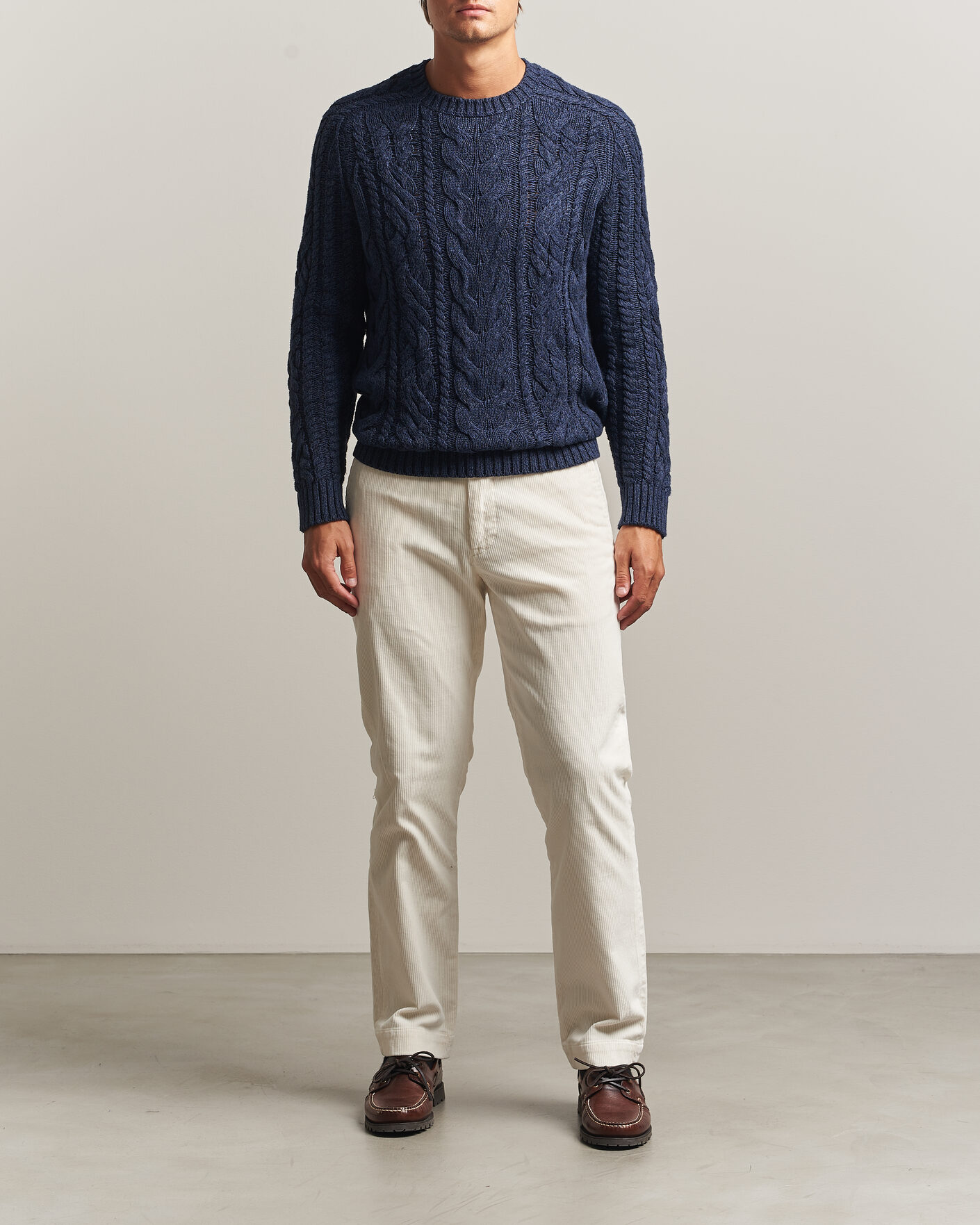 Homme | Pantalons | Polo Ralph Lauren | Bedford Corduroy 5-Pocket Pants Warm White