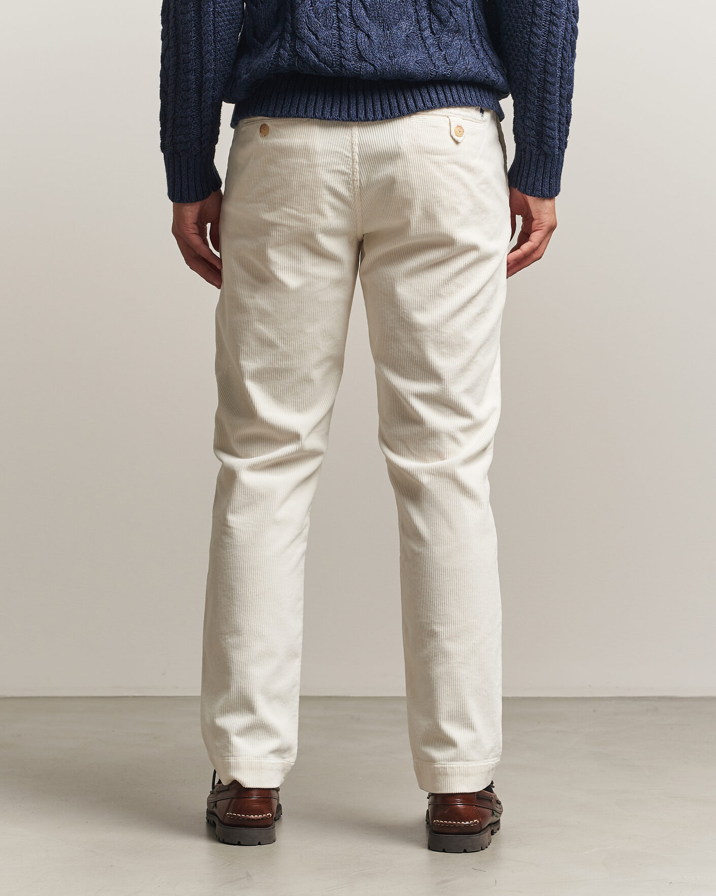 Homme | Pantalons | Polo Ralph Lauren | Bedford Corduroy 5-Pocket Pants Warm White