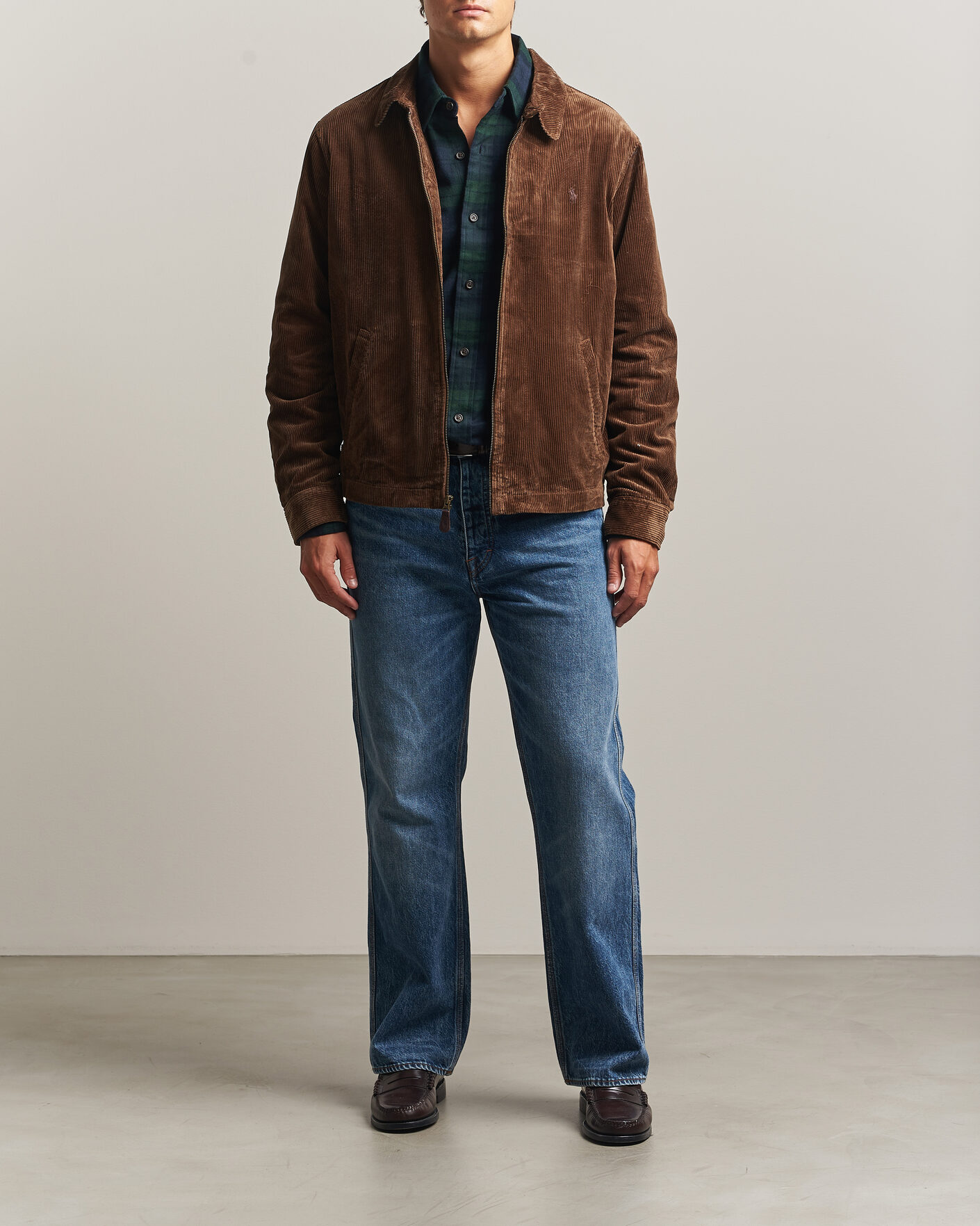 Homme | Manteaux Et Vestes | Polo Ralph Lauren | Lined Corduroy Windbreaker Pale Russet