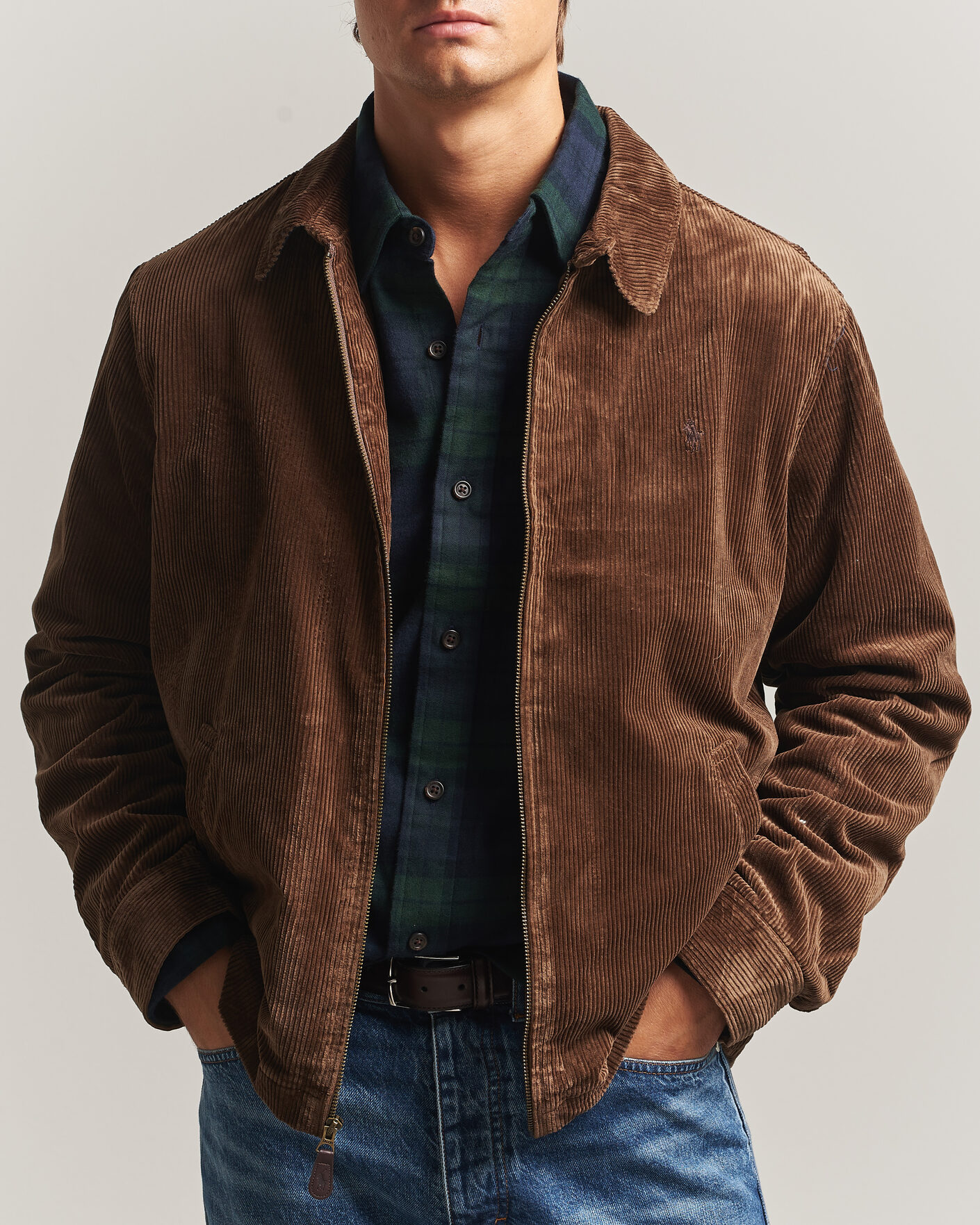 Homme | Manteaux Et Vestes | Polo Ralph Lauren | Lined Corduroy Windbreaker Pale Russet