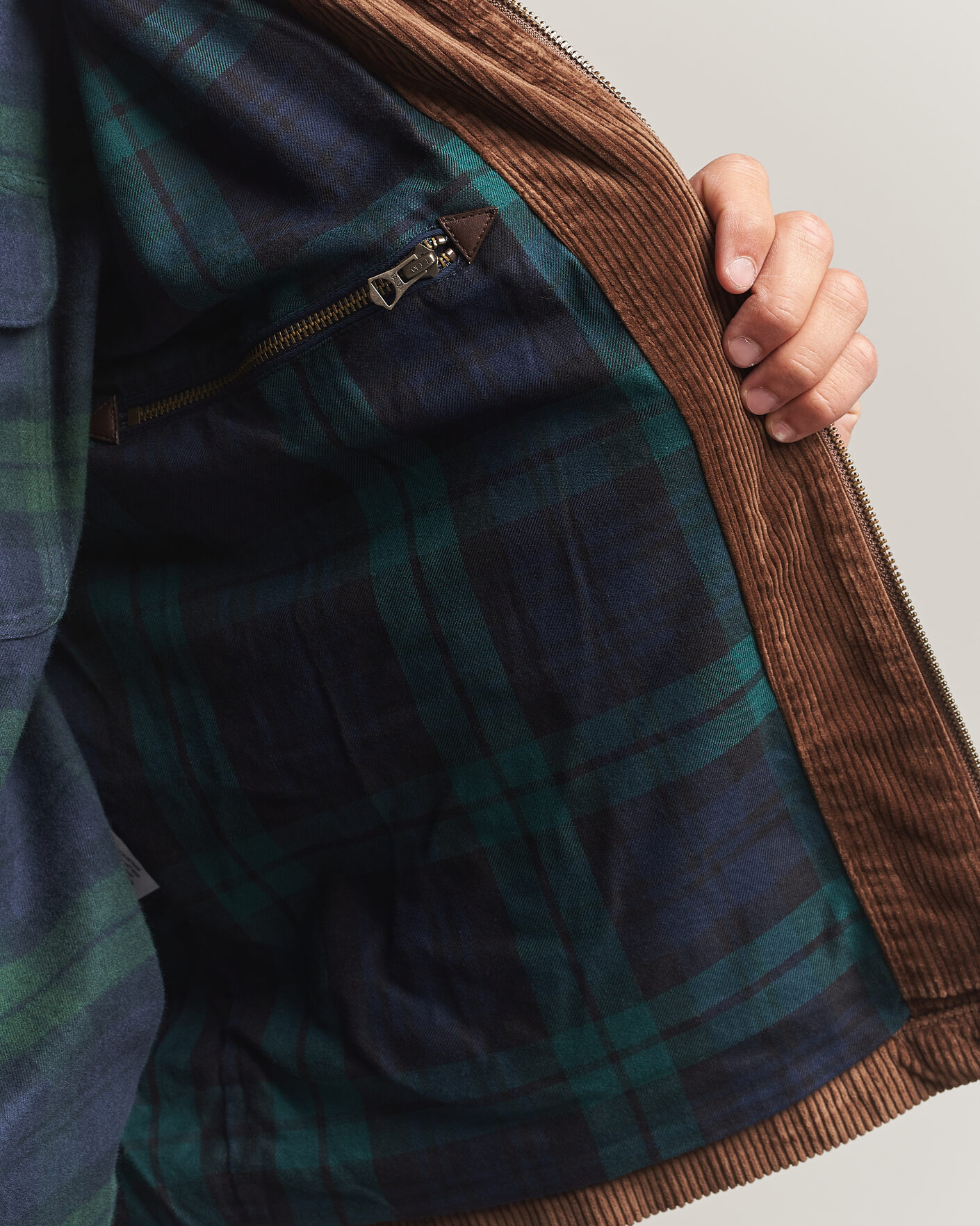Homme | Manteaux Et Vestes | Polo Ralph Lauren | Lined Corduroy Windbreaker Pale Russet