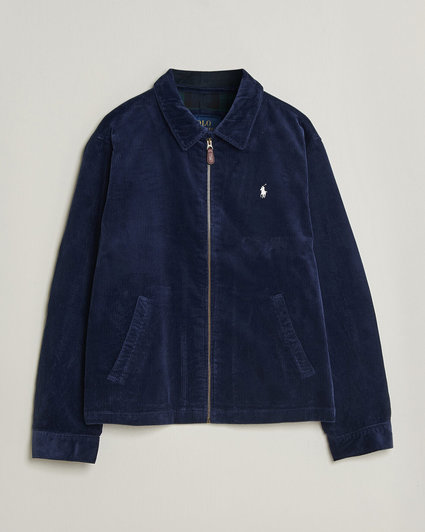 Homme | Manteaux Et Vestes | Polo Ralph Lauren | Lined Corduroy Windbreaker Newport Navy