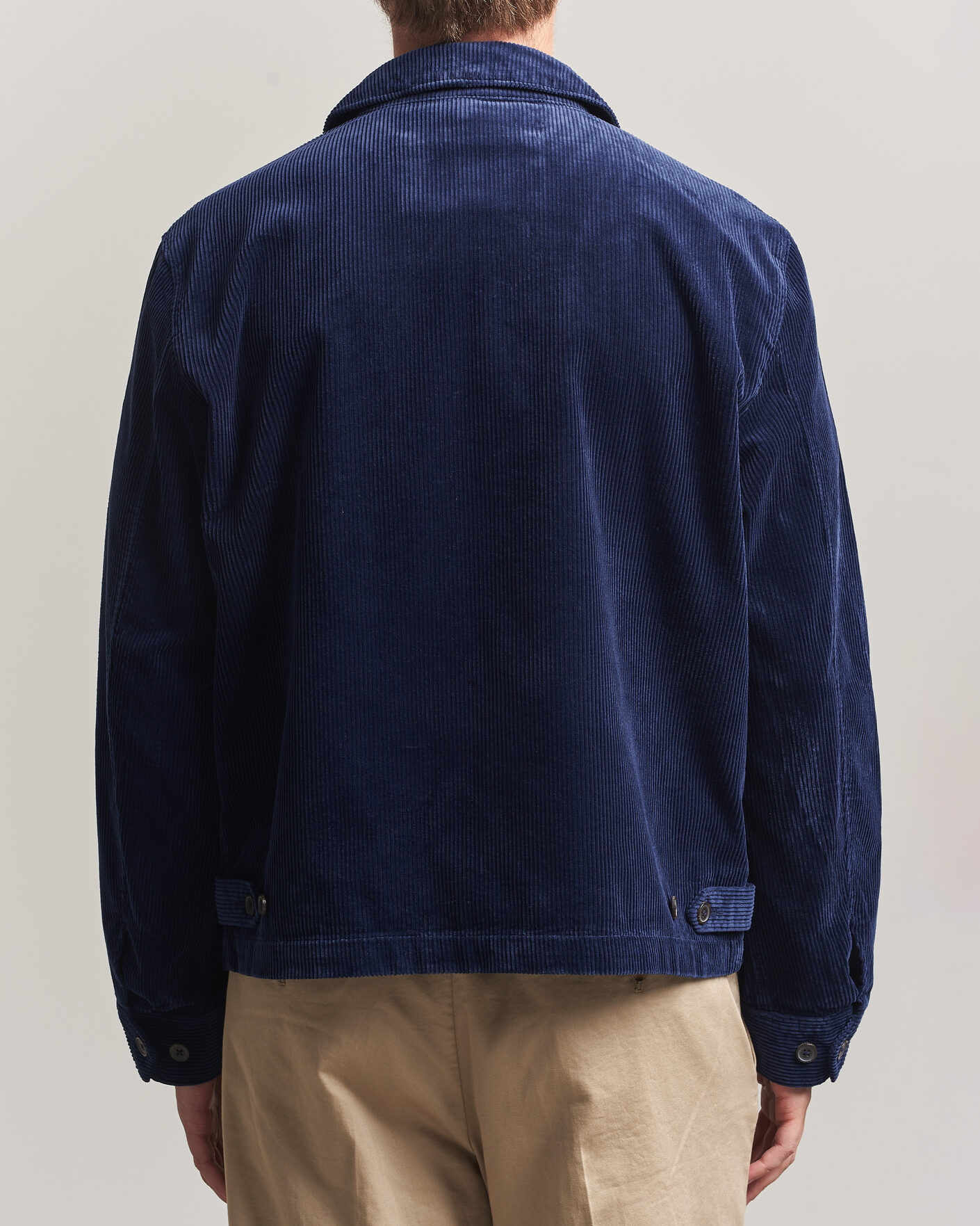 Homme | Manteaux Et Vestes | Polo Ralph Lauren | Lined Corduroy Windbreaker Newport Navy